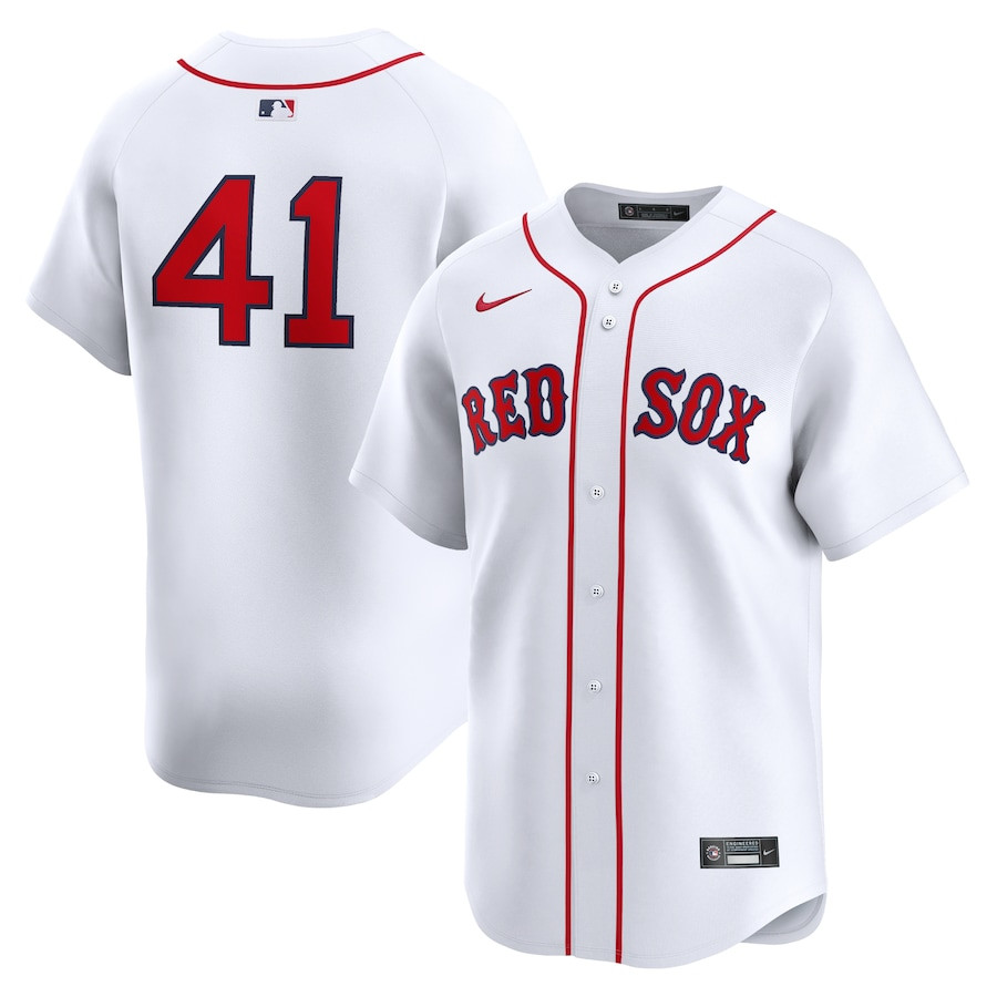 Chris Sale 41 Boston Red Sox Home Limited Player Men Baseball Jersey - White
