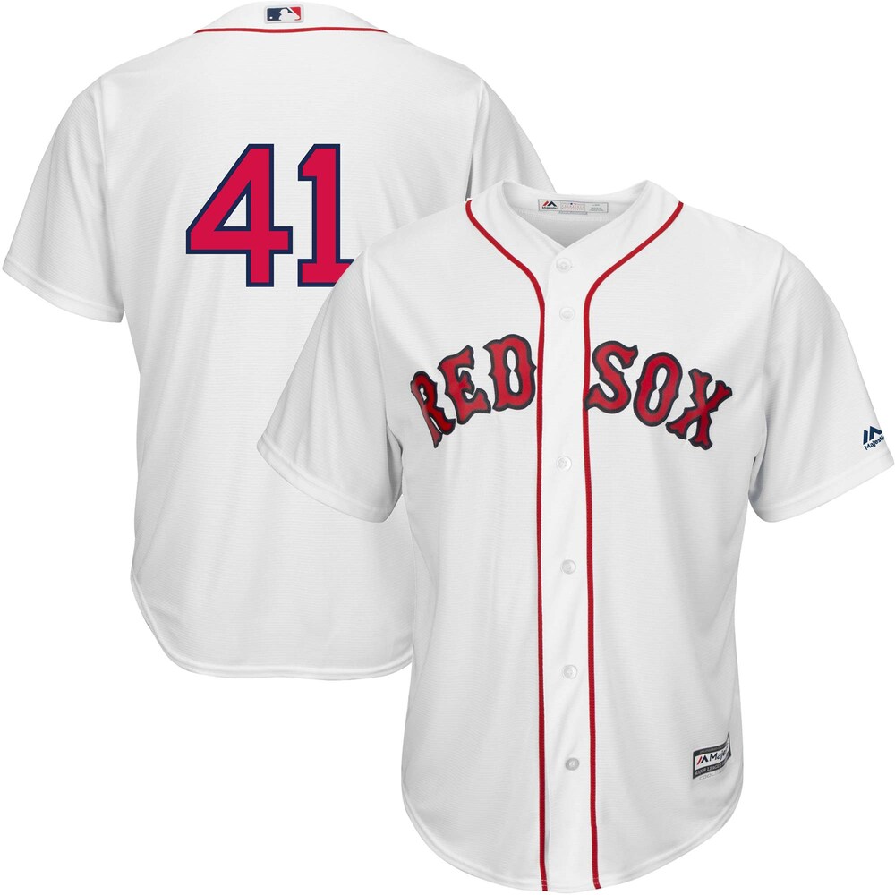 Chris Sale Boston Red Sox Majestic Home Official Cool Base Player Baseball Jersey - White