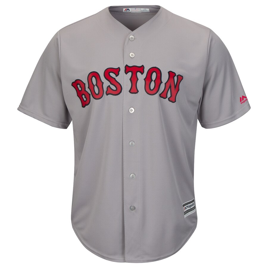 Alternative view of Chris Sale Boston Red Sox Majestic Road Cool Base Baseball Jersey - Gray