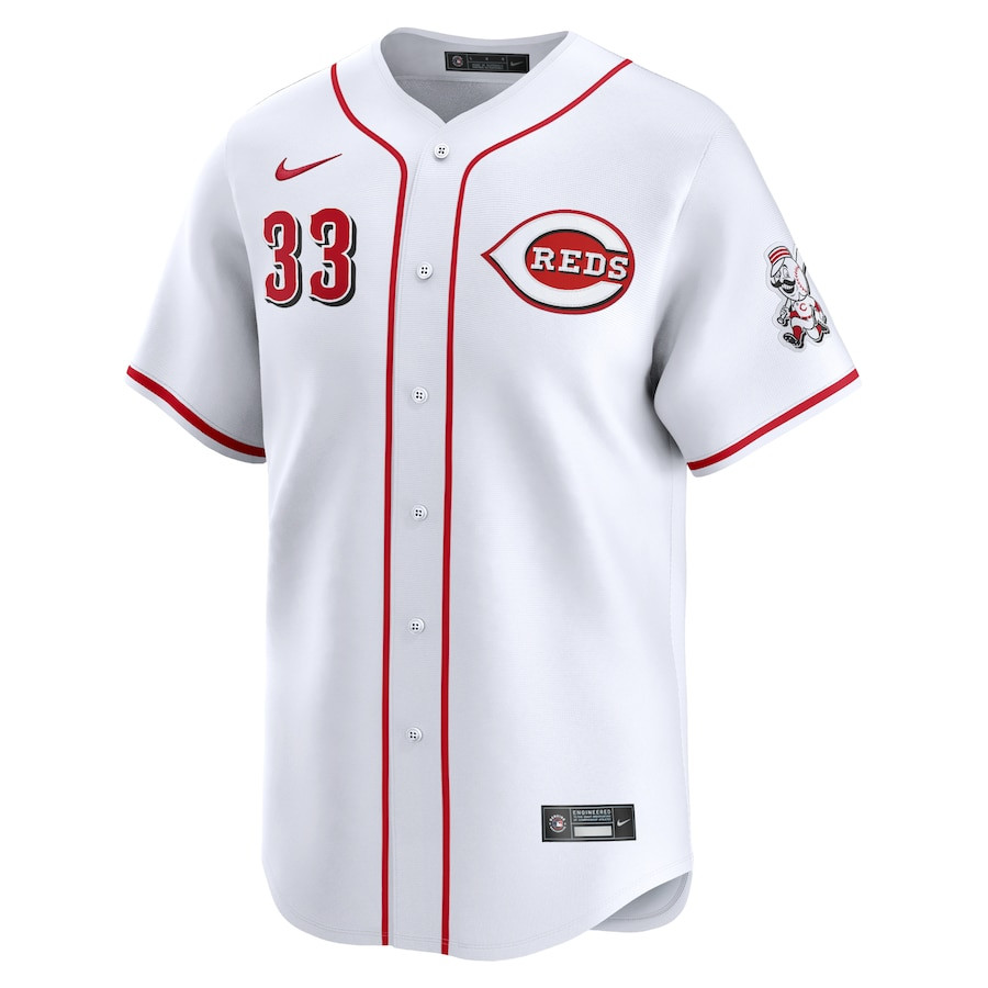 Alternative view of Christian Encarnacion-Strand 33 Cincinnati Reds Home Limited Men Baseball Jersey - White