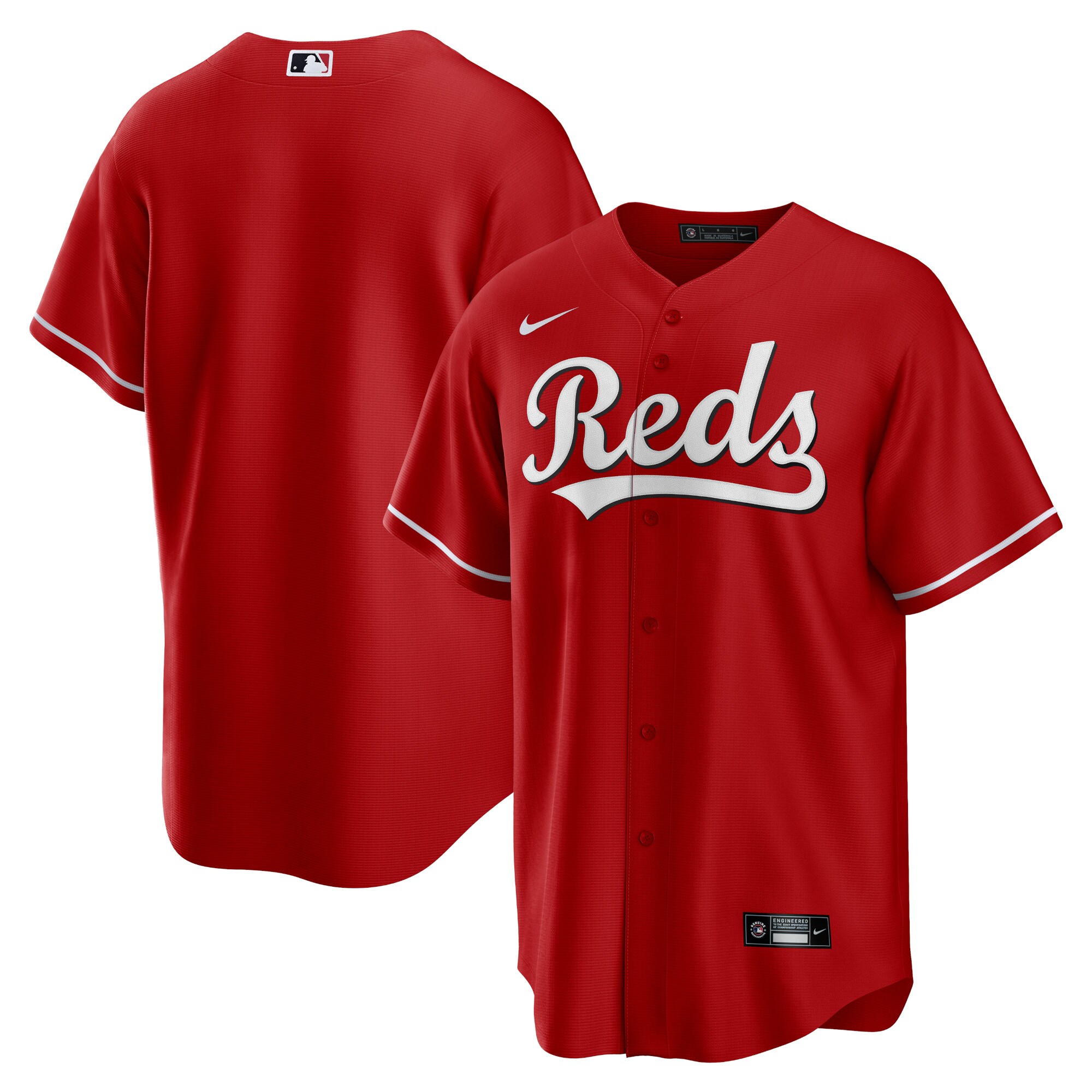 Cincinnati Reds Big & Tall Alternate Replica Team Baseball Jersey - Red