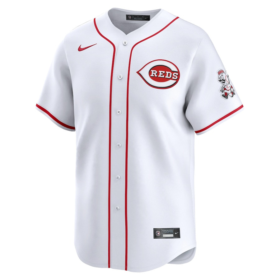 Alternative view of Cincinnati Reds Home Limited Men Baseball Jersey - White