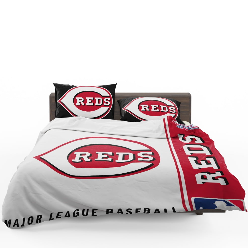 Cincinnati Reds MLB Baseball National League Bedding Set - Custom Bedding Set