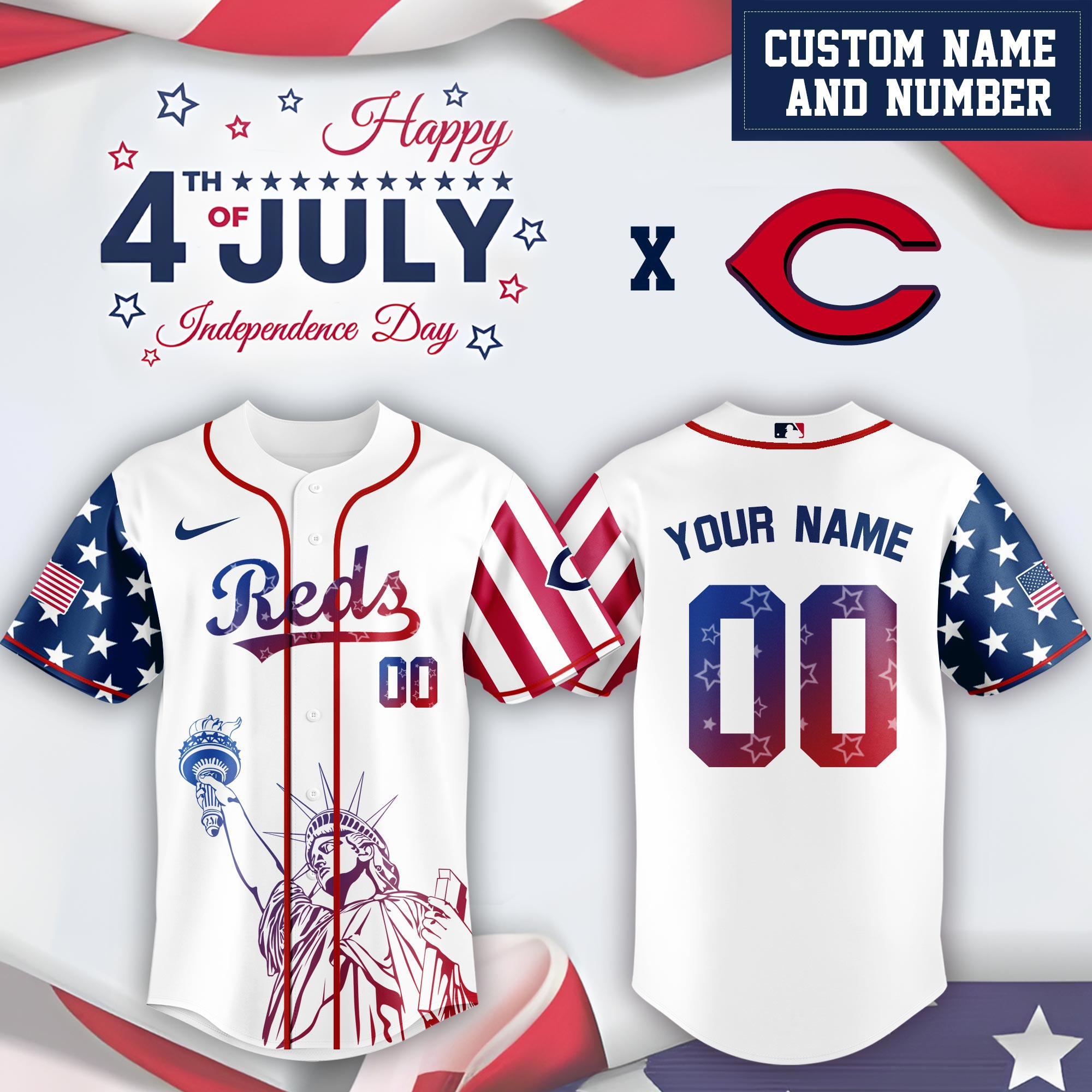 Cincinnati Reds Mlb X Bluey And Bingo Special Edition Jersey 2025