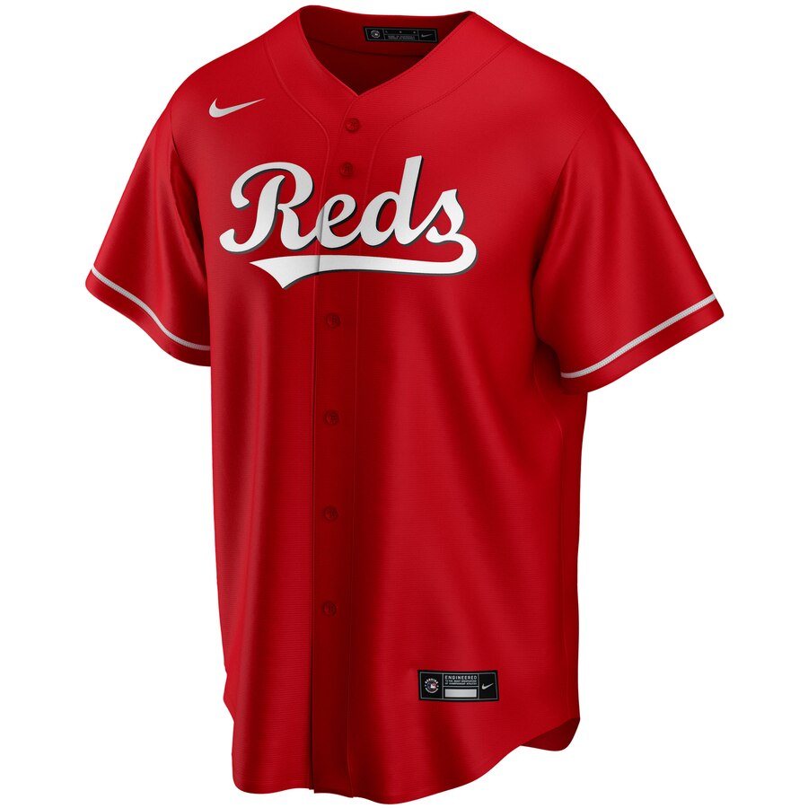 Alternative view of Cincinnati Reds Youth Alternate 2020 Replica Team Baseball Jersey - Red