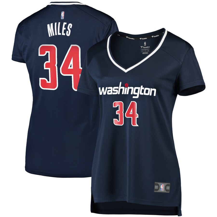 Cj Miles Washington Wizards Fanatics Branded Women's Fast Break Replica Basketball Jersey Navy - Statement Edition