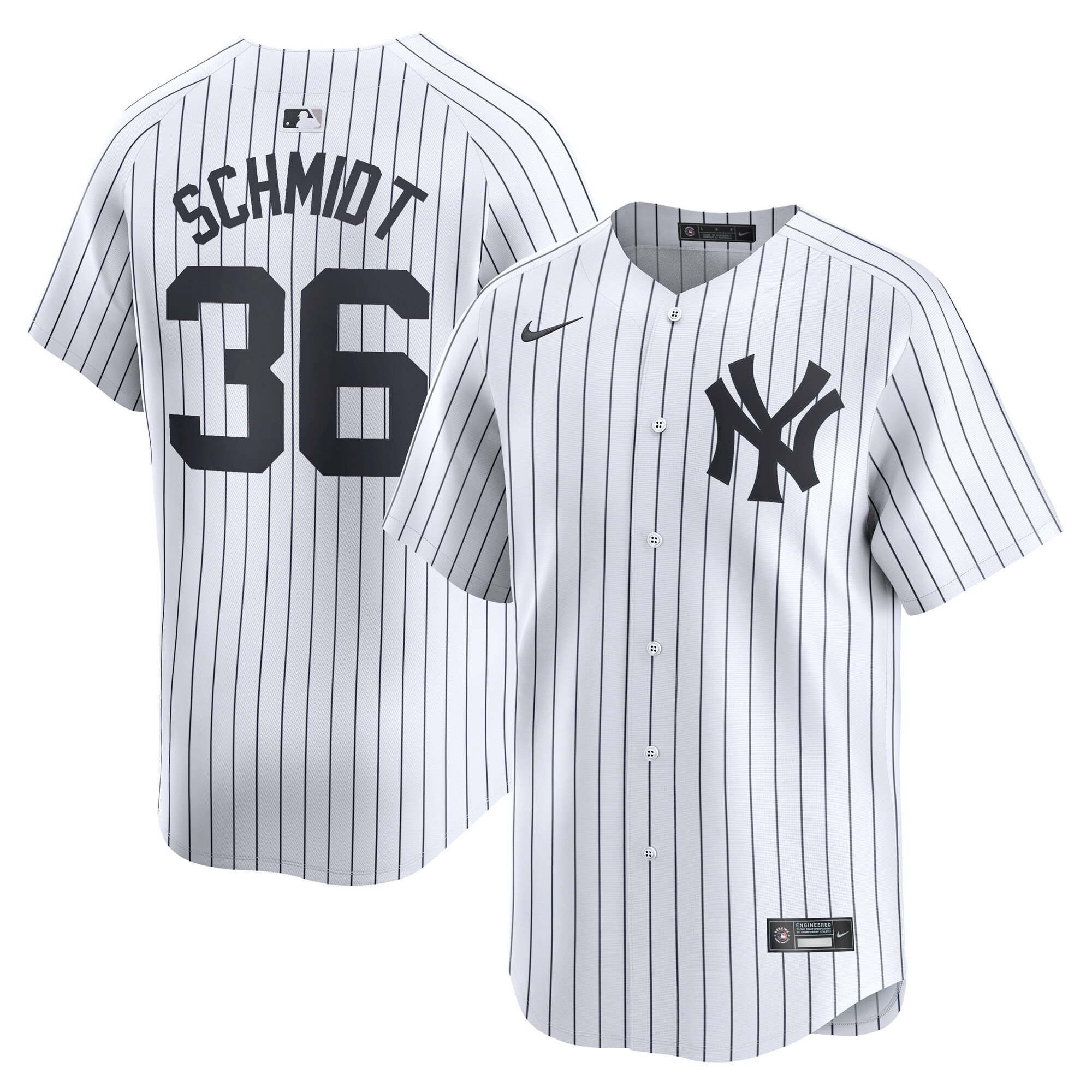 Clarke Schmidt New York Yankees Home Limited Player Baseball Jersey - White
