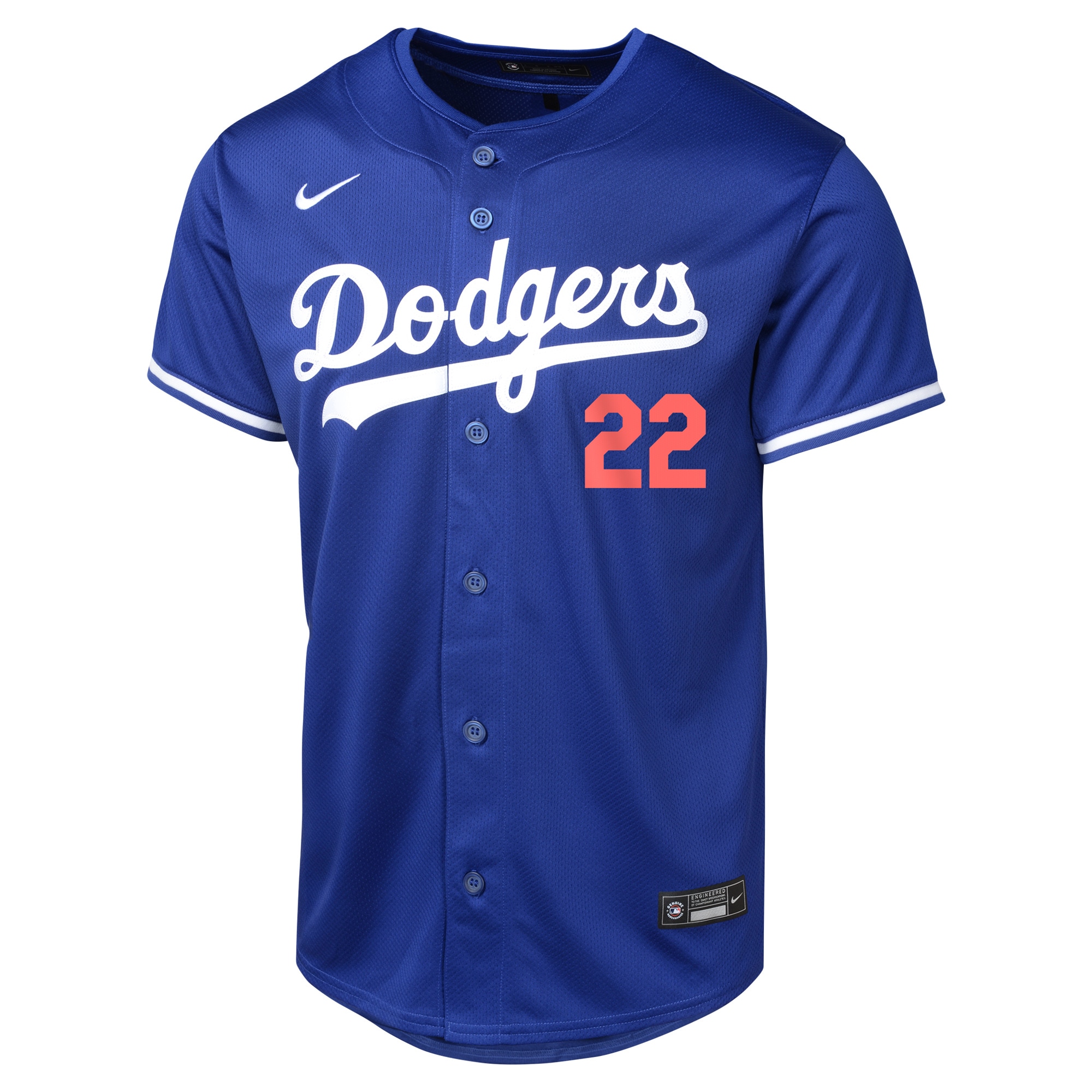 Alternative view of Clayton Kershaw Los Angeles Dodgers Youth Alternate Limited Player Baseball JerseyÃƒâ€šÃ‚Â ÃƒÂ¢Ã¢â€šÂ¬Ã¢â‚¬Å“ Royal