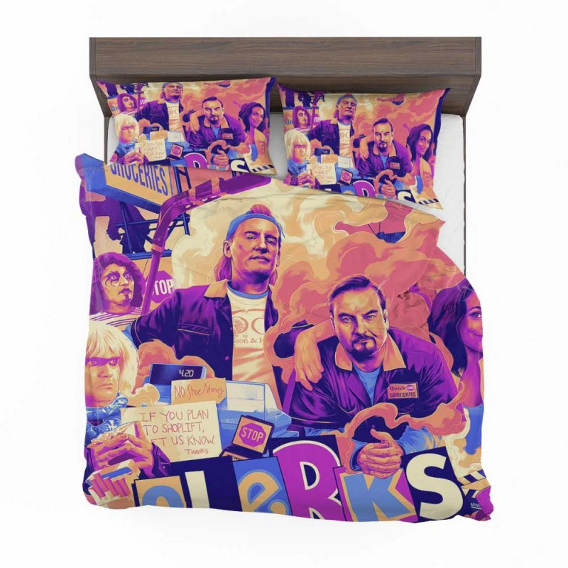 Alternative view of Clerks III Movie Bedding Set - Custom Bedding Set