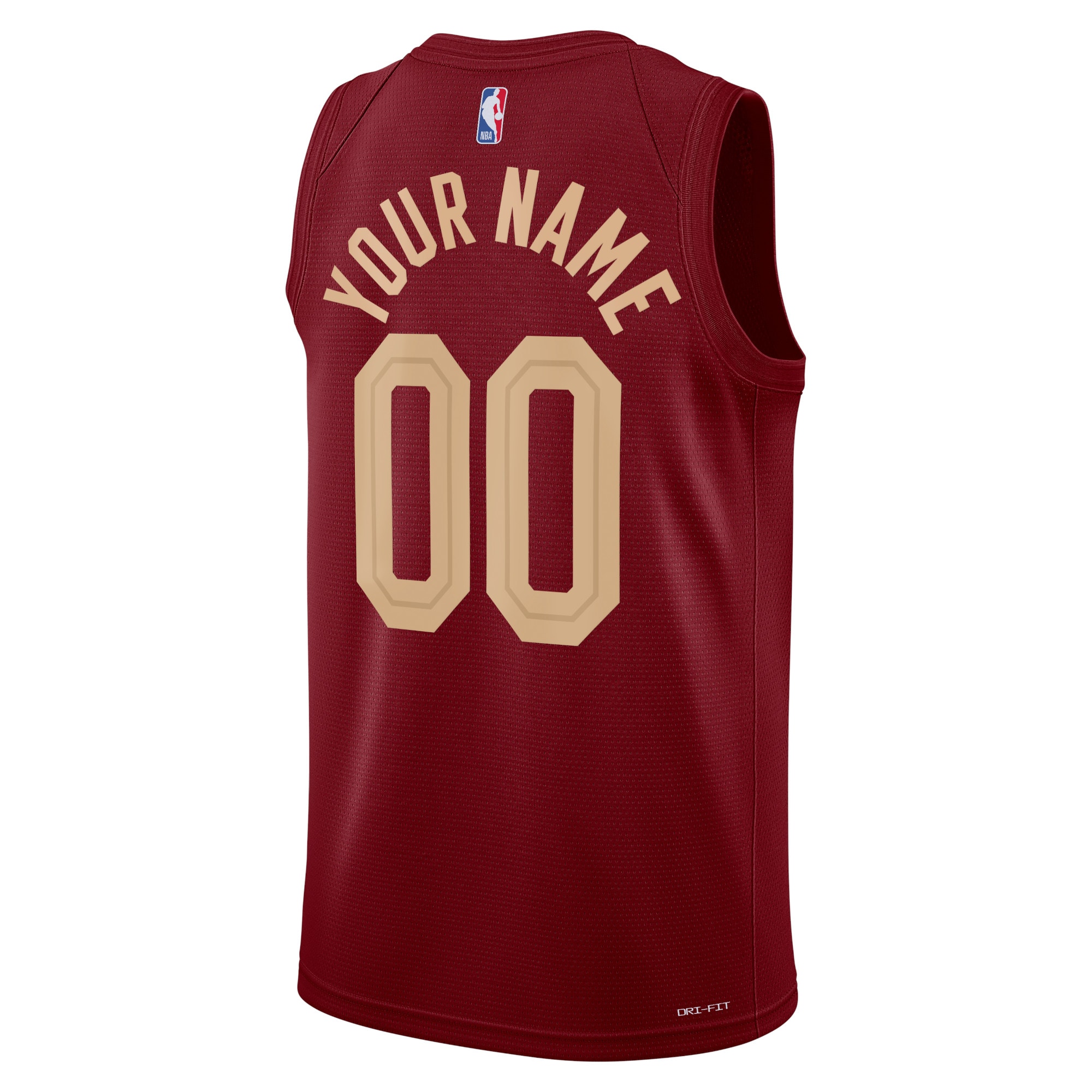 Alternative view of Cleveland Cavaliers Icon Swingman Basketball Jersey - Custom - Unisex - JS152