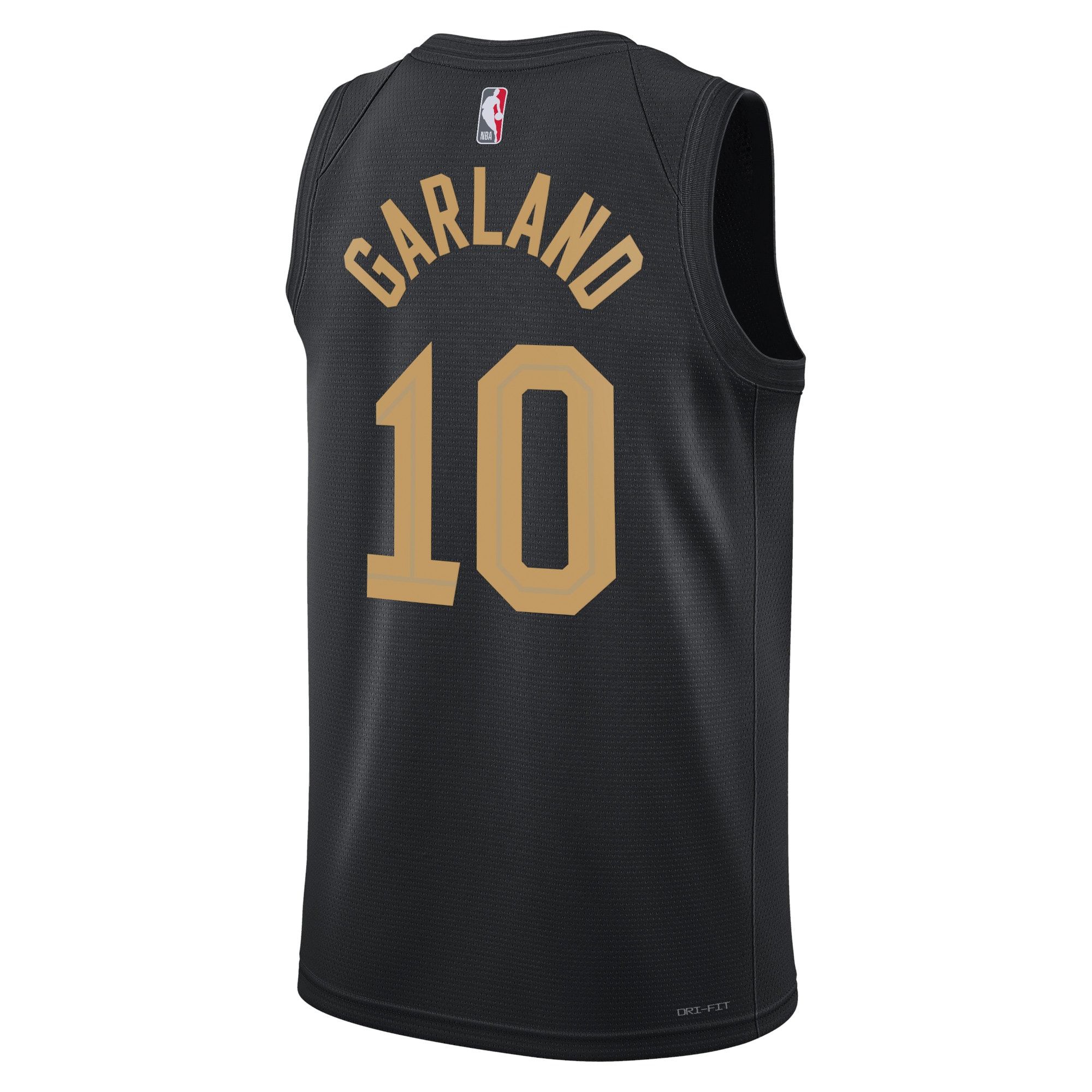 Alternative view of Cleveland Cavaliers Jordan Statement Edition Swingman Basketball Jersey - Black - Darius Garland - Unisex - JS772