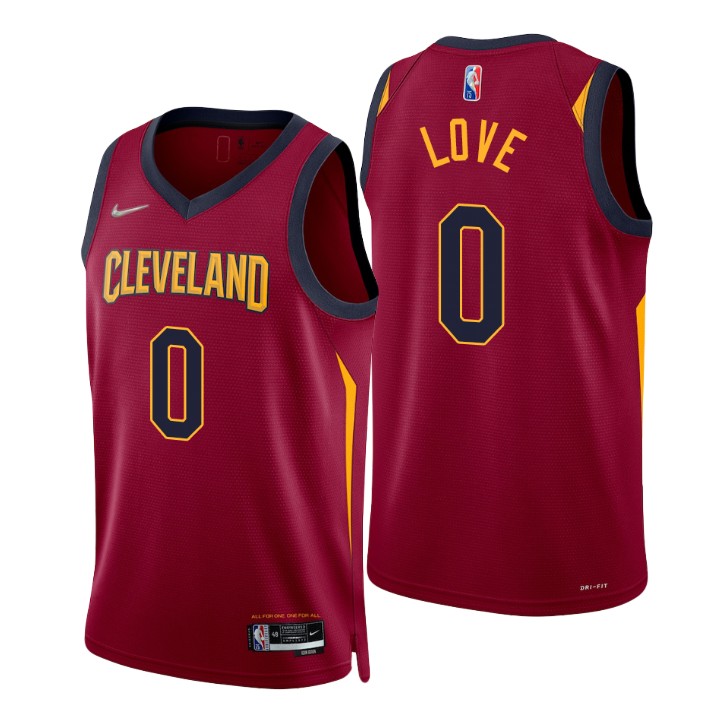 Cleveland Cavaliers Kevin Love 75th Anniversary Diamond Basketball Jersey Icon