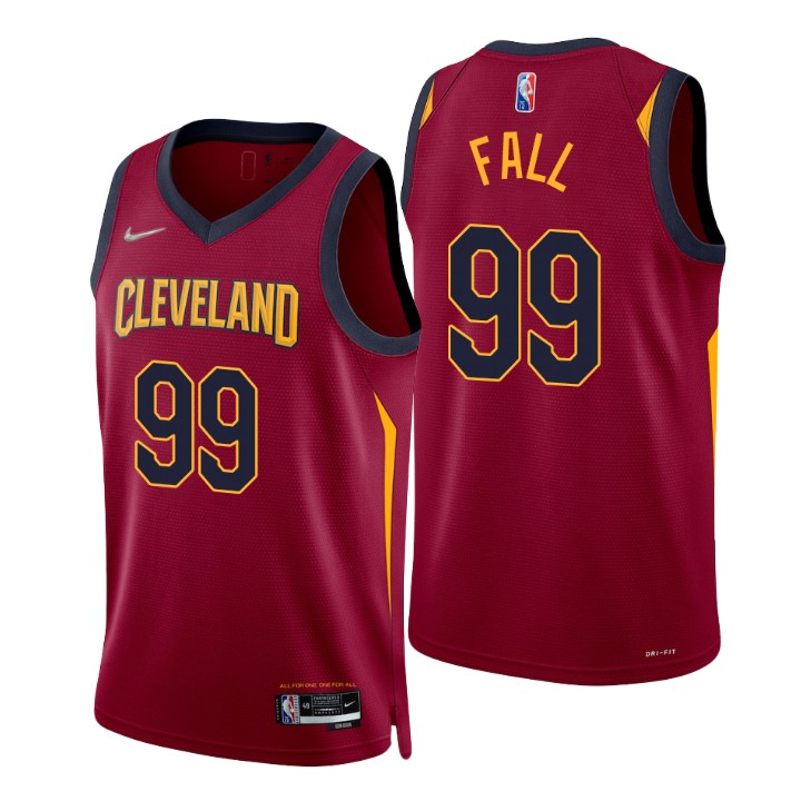 Cleveland Cavaliers Tacko Fall 75th Anniversary Diamond Basketball Jersey Icon