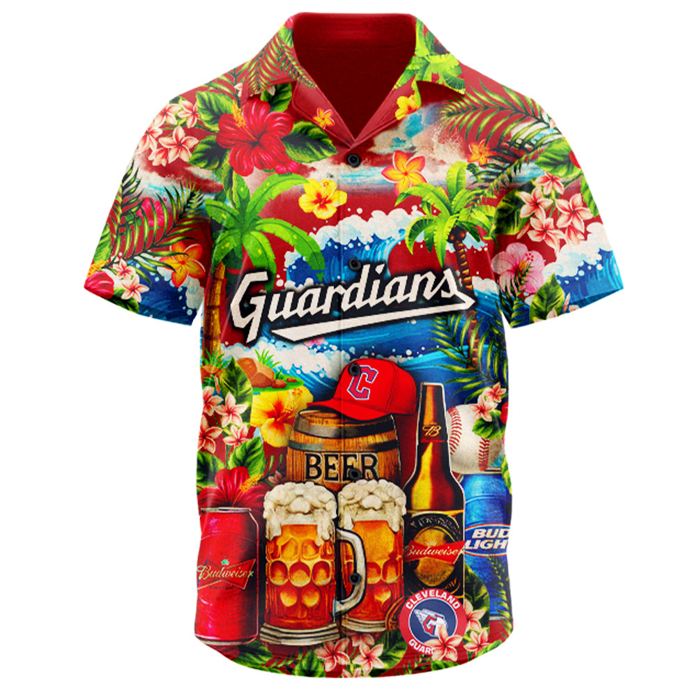 Alternative view of Cleveland Guardians Mlb Hawaiian Shirt Special Edition 2025