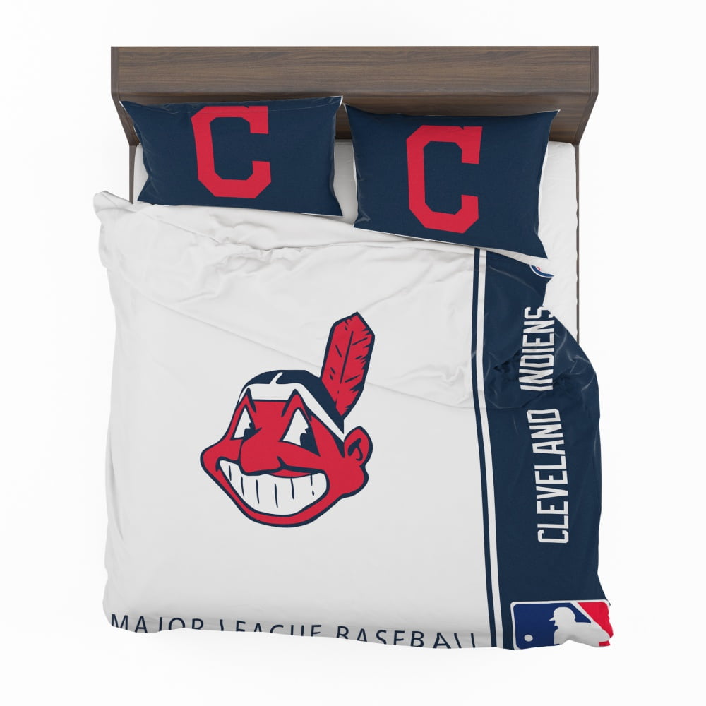 Alternative view of Cleveland Indians MLB Baseball American League Bedding Set - Custom Bedding Set