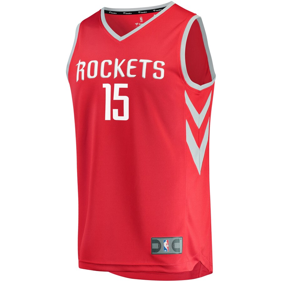 Alternative view of Clint Capela Houston Rockets Fanatics Branded Youth Fast Break Player Basketball Jersey - Icon Edition - Red