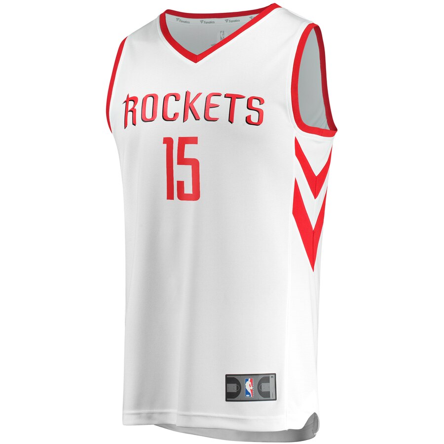Alternative view of Clint Capela Houston Rockets Fanatics Branded Youth Fast Break Replica Player Basketball Jersey - Association Edition - White