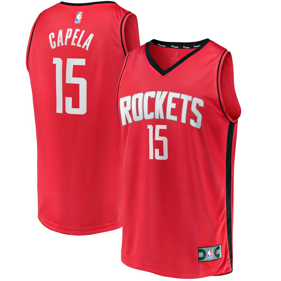 Clint Capela Houston Rockets Fanatics Branded Youth Fast Break Replica Player Basketball Jersey - Icon Edition - Red