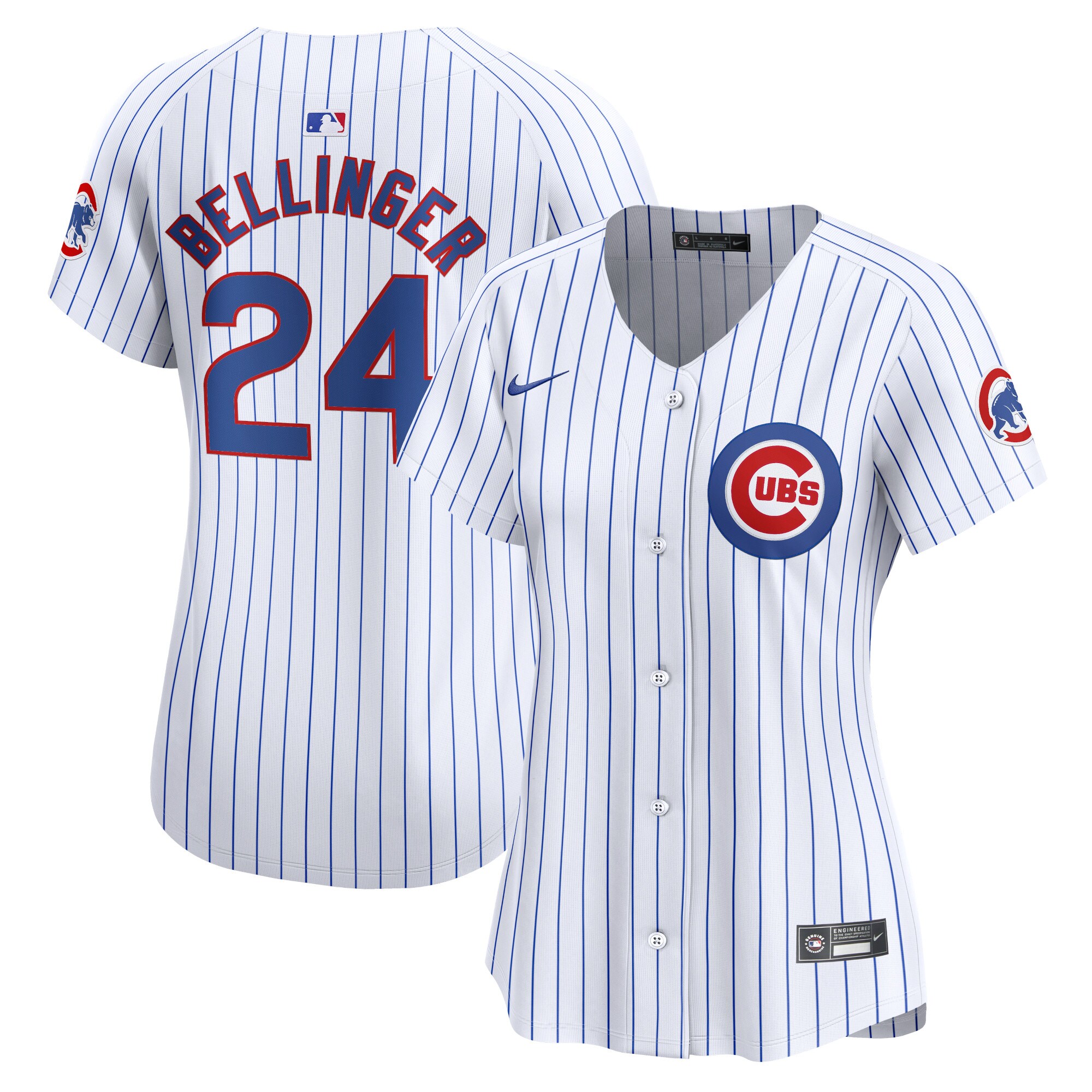 Cody Bellinger Chicago Cubs Women's Home Limited Player Baseball Jersey - White