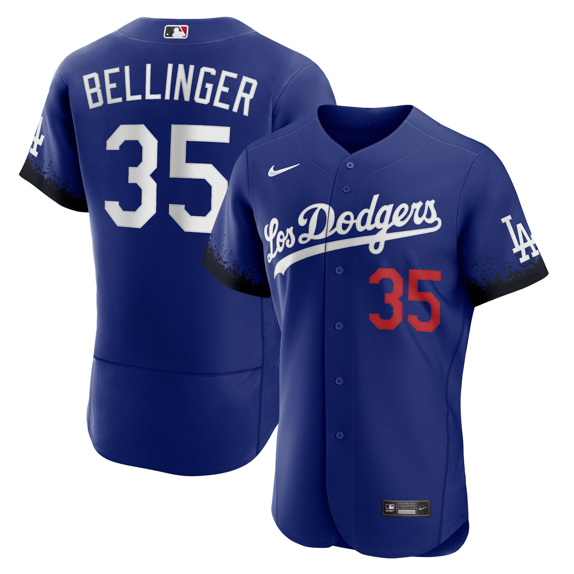 Cody Bellinger Los Angeles Dodgers 2021 City Connect Authentic Player Baseball Jersey - Royal