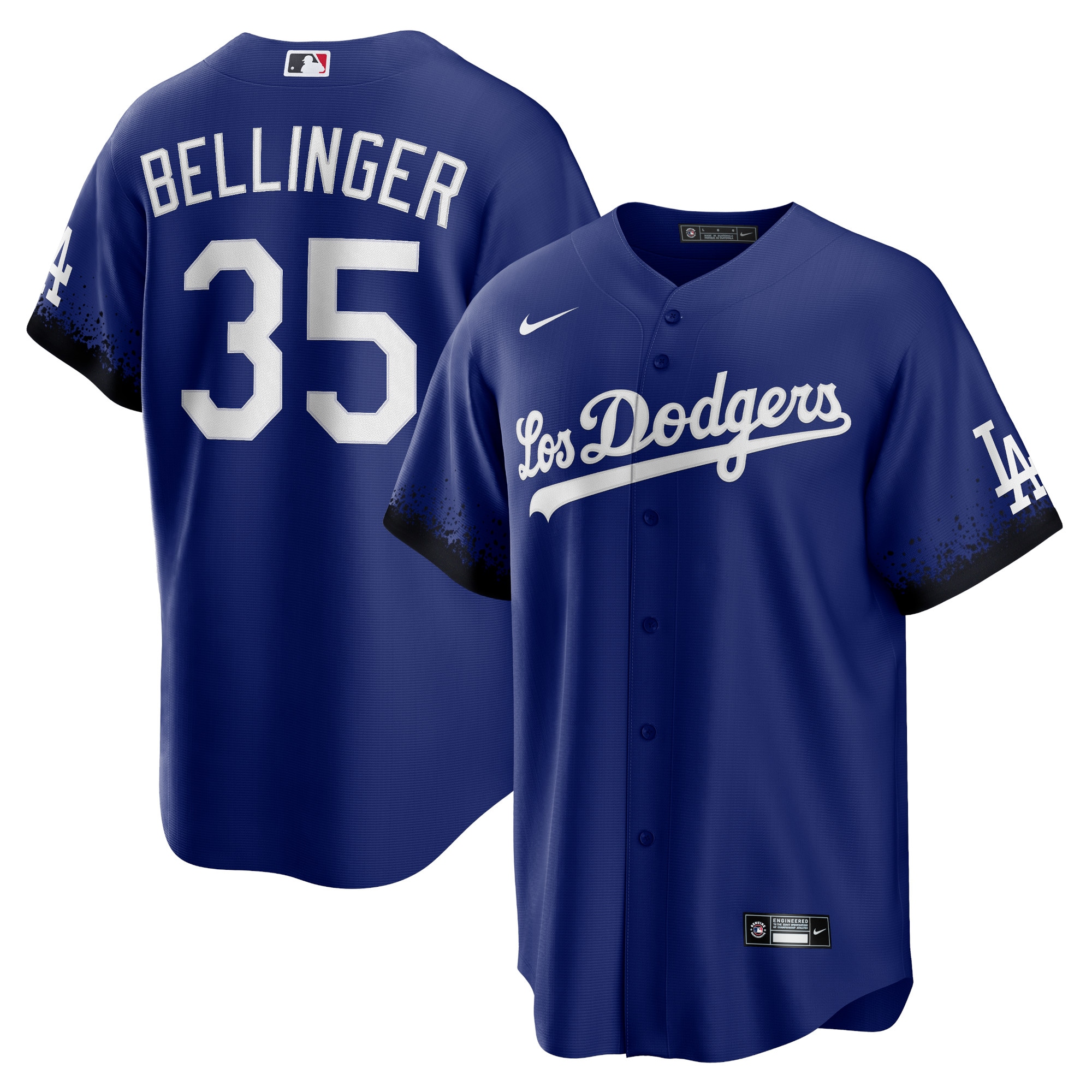 Cody Bellinger Los Angeles Dodgers 2021 City Connect Replica Player Baseball Jersey - Royal