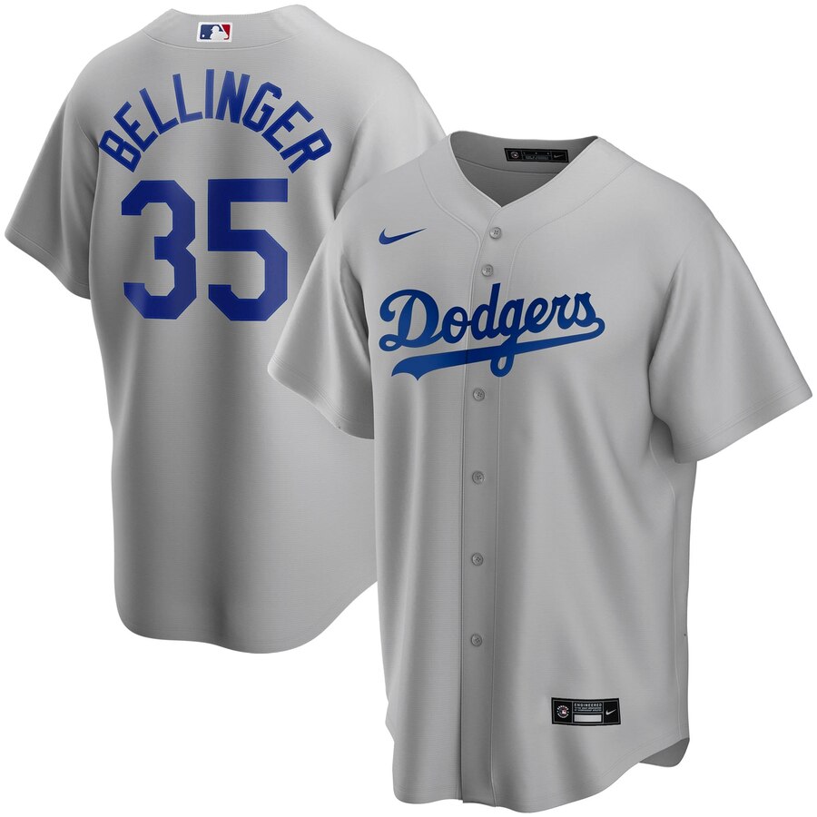 Cody Bellinger Los Angeles Dodgers Alternate 2020 Replica Player Baseball Jersey ÃƒÂ¢Ã¢â€šÂ¬Ã¢â‚¬Å“ Gray