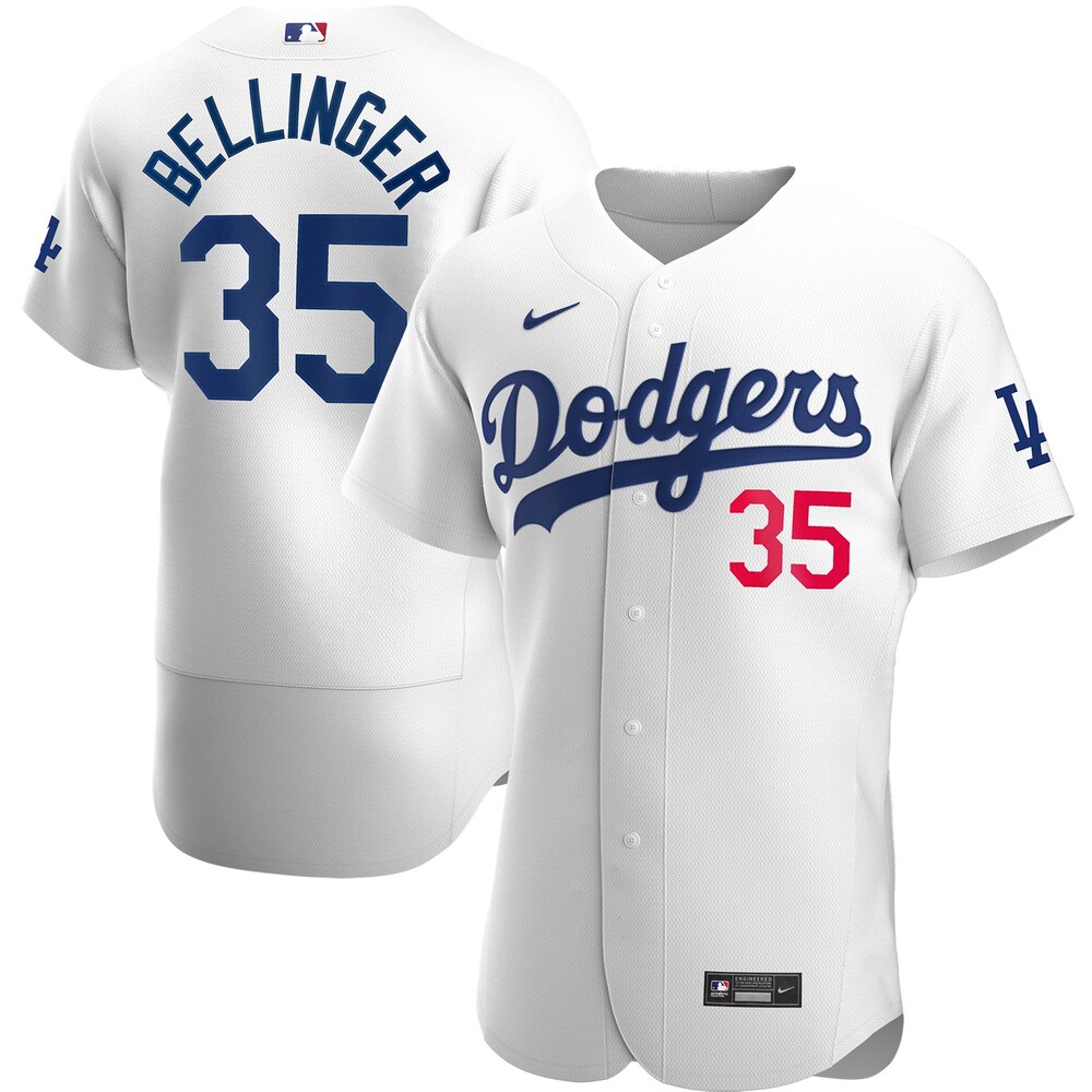 Cody Bellinger Los Angeles Dodgers Home 2020 Player Baseball Jersey - White