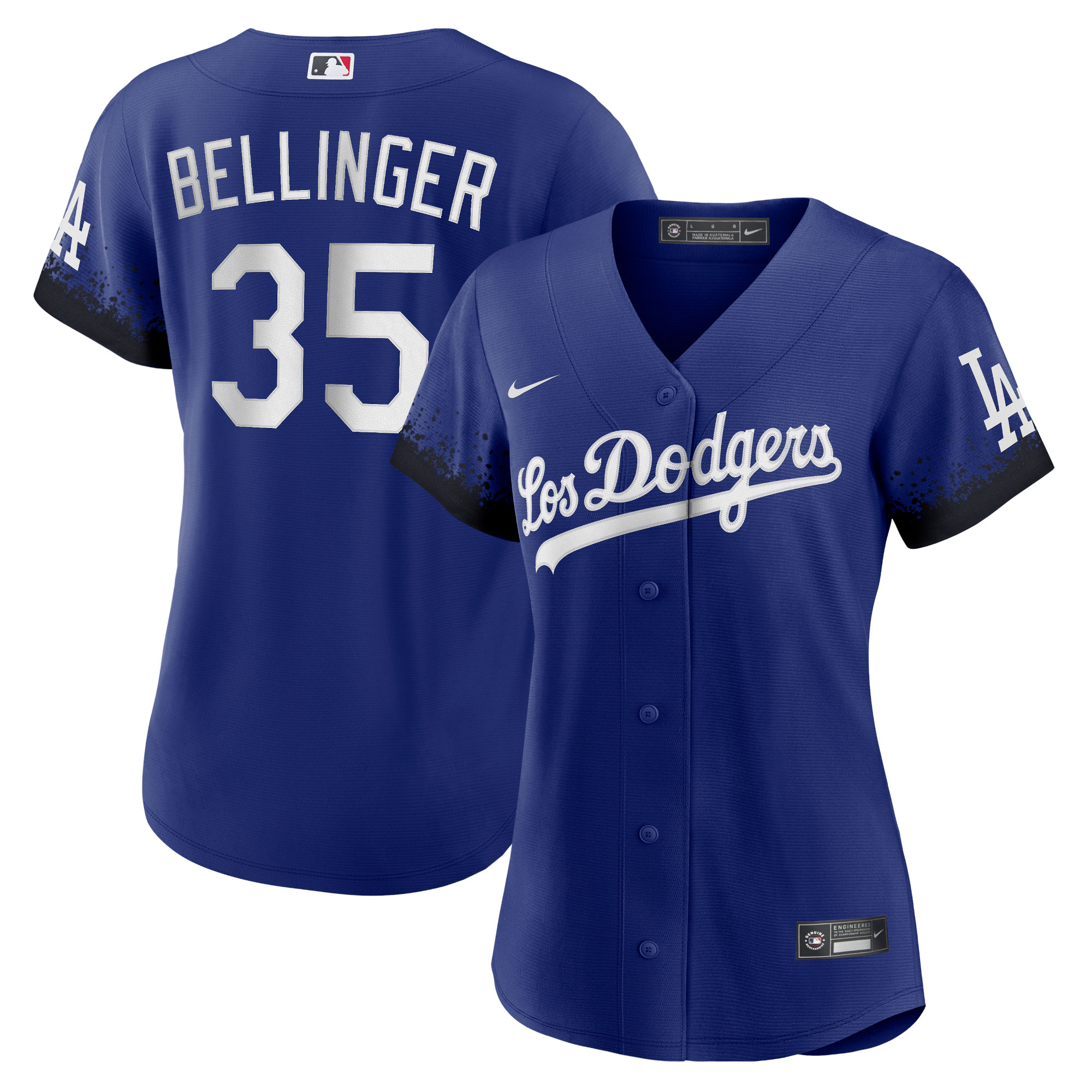 Cody Bellinger Los Angeles Dodgers Women's City Connect Replica Player Baseball Jersey - Royal