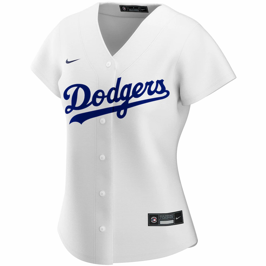 Alternative view of Cody Bellinger Los Angeles Dodgers Women's Home 2020 Replica Player Baseball Jersey ÃƒÂ¢Ã¢â€šÂ¬Ã¢â‚¬Å“ White