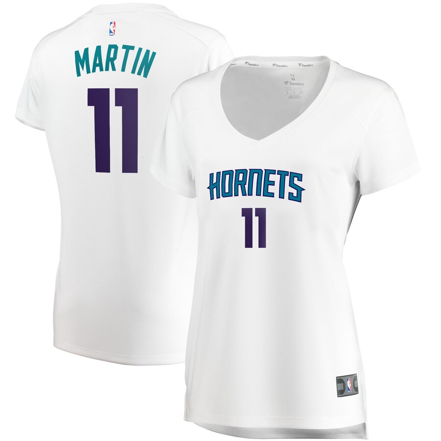 Cody Martin Charlotte Hornets Fanatics Branded Women's Fast Break Replica Player Basketball Jersey - Association Edition - White