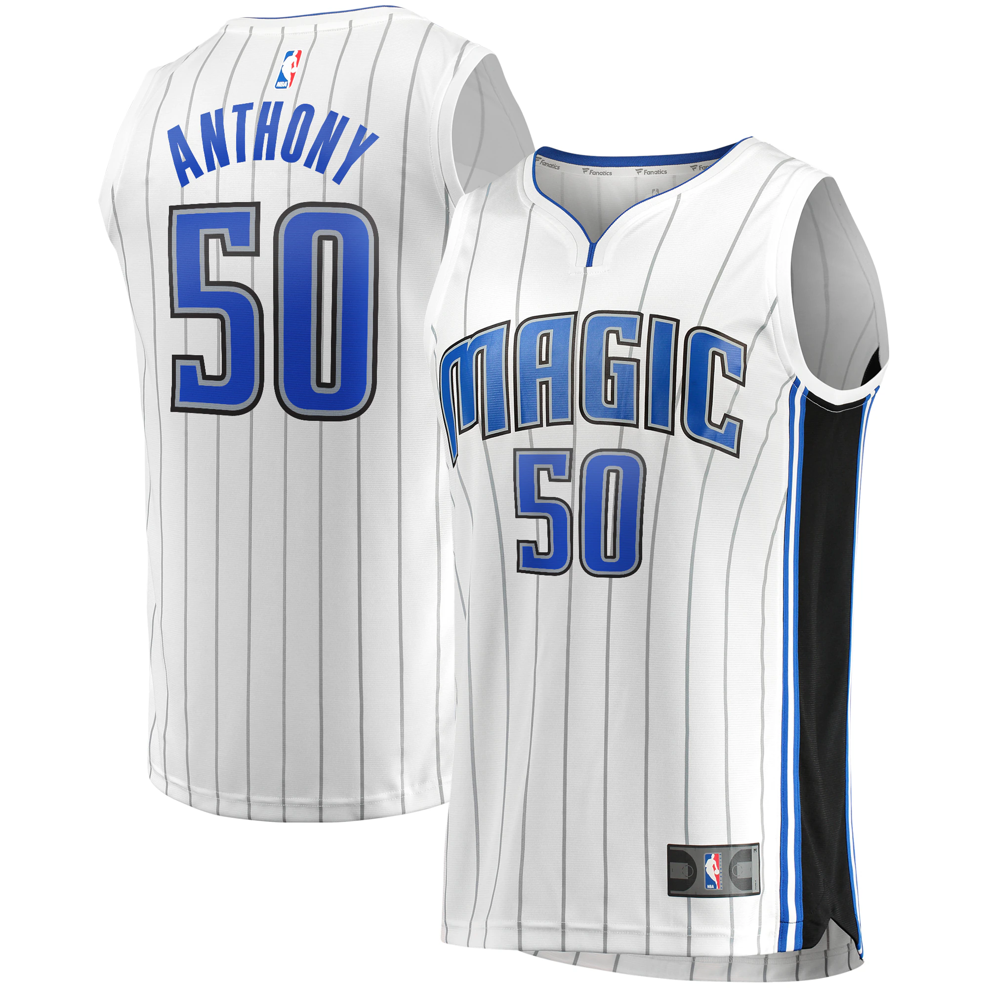 Cole Anthony Orlando Magic Fanatics Branded Fast Break Replica Basketball Jersey - Association Edition - White