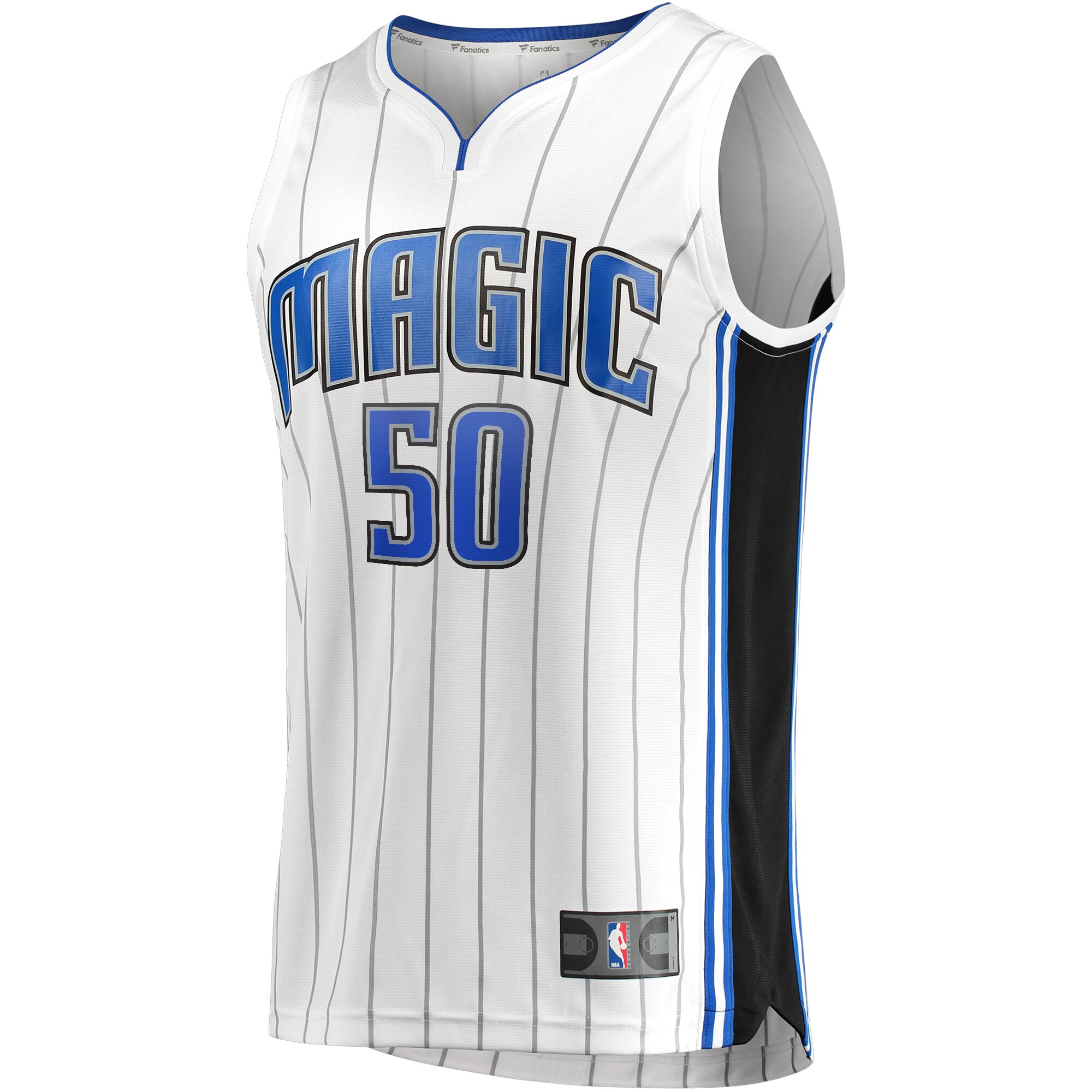 Alternative view of Cole Anthony Orlando Magic Fanatics Fast Break Replica Basketball Jersey - Association Edition - White