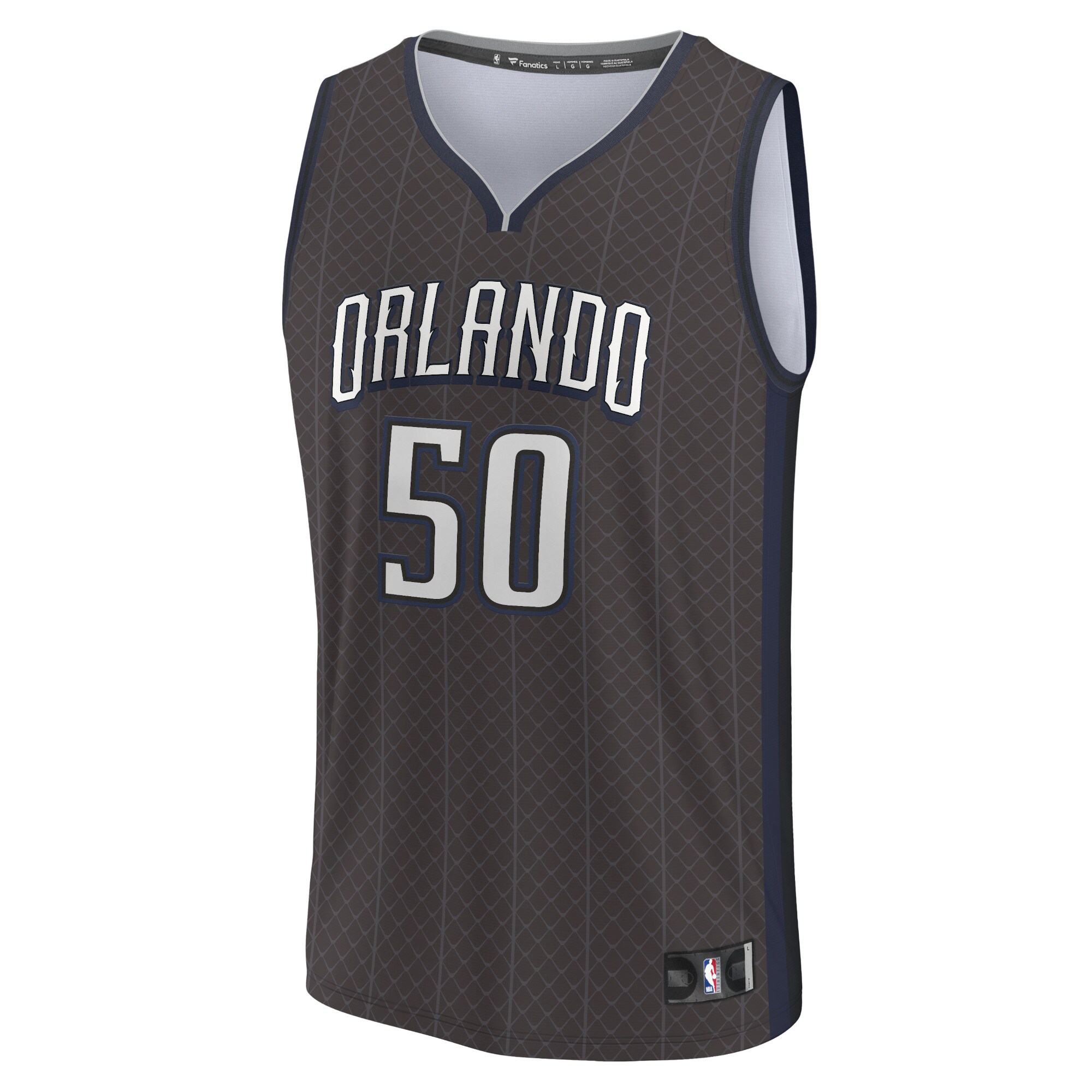 Alternative view of Cole Anthony Orlando Magic Fanatics Fastbreak Jersey - City Edition - Black