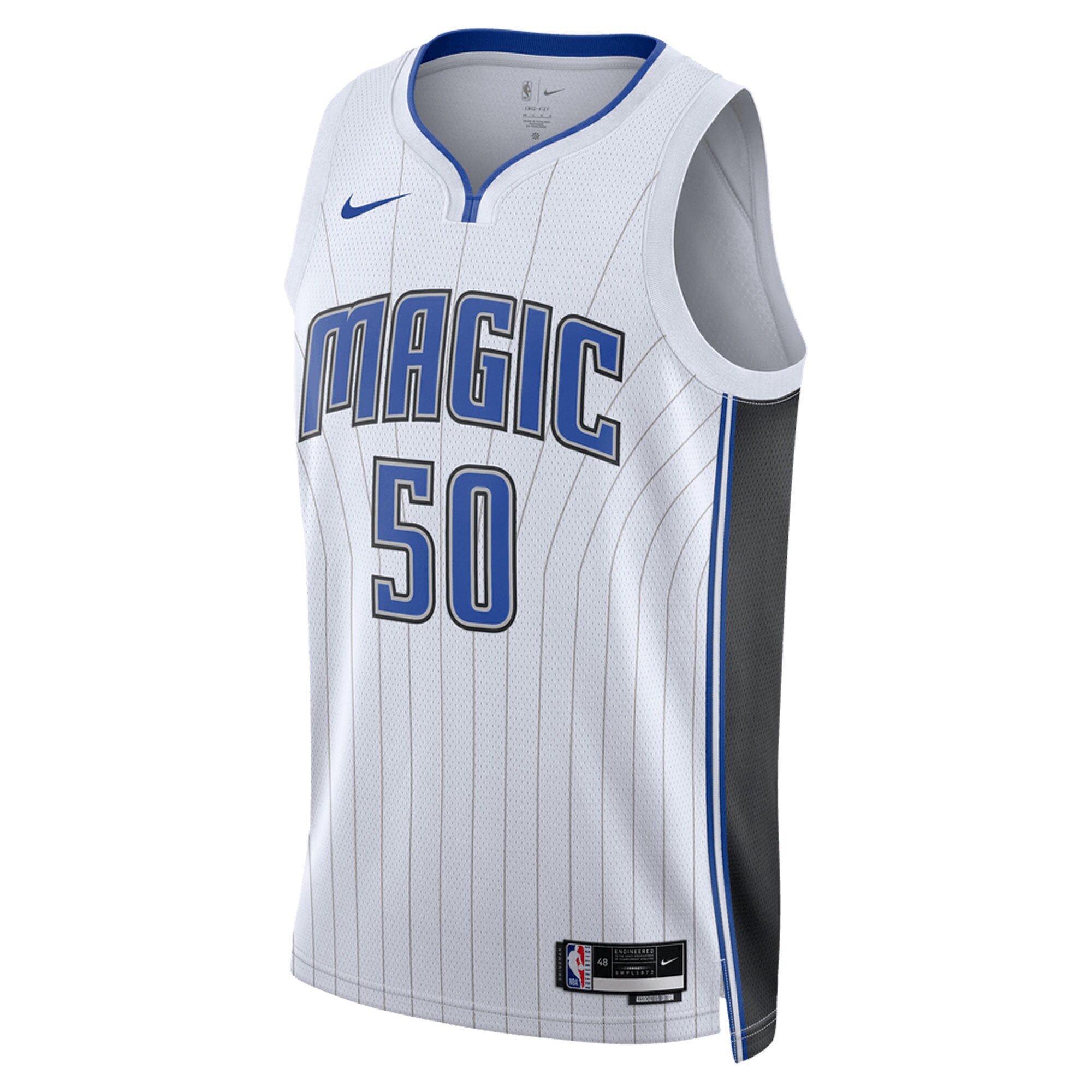 Alternative view of Cole Anthony Orlando Magic Unisex Swingman Basketball Jersey – Association Edition – White