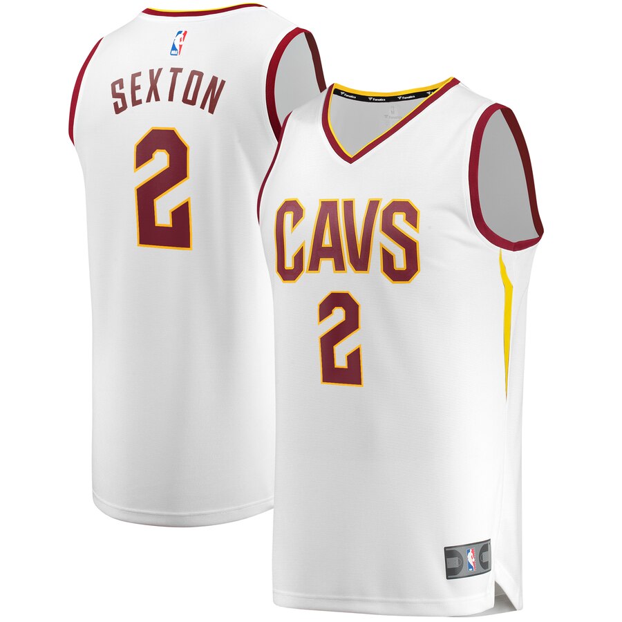 Collin Sexton Cleveland Cavaliers Fanatics Branded Youth Fast Break Replica Player Basketball Jersey - Association Edition - White