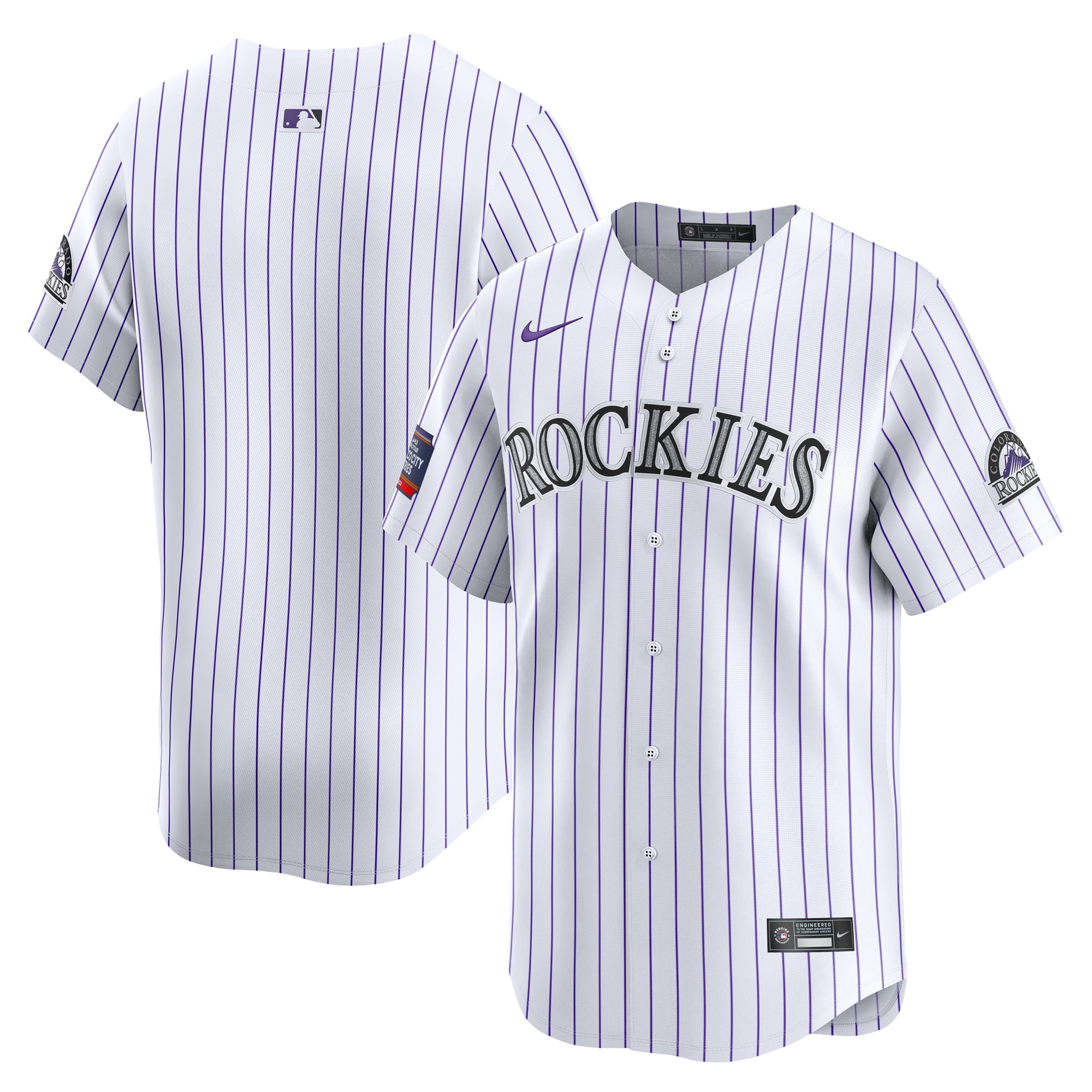 Colorado Rockies 2024 Mlb World Tour Mexico City Series Home Limited Baseball JerseyÃƒâ€šÃ‚Â ÃƒÂ¢Ã¢â€šÂ¬Ã¢â‚¬Å“ White