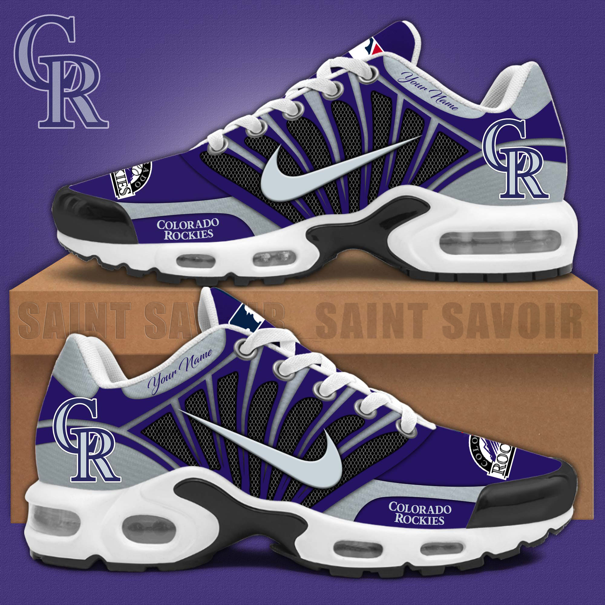 Colorado Rockies Mlb Air Max Plus Shoes