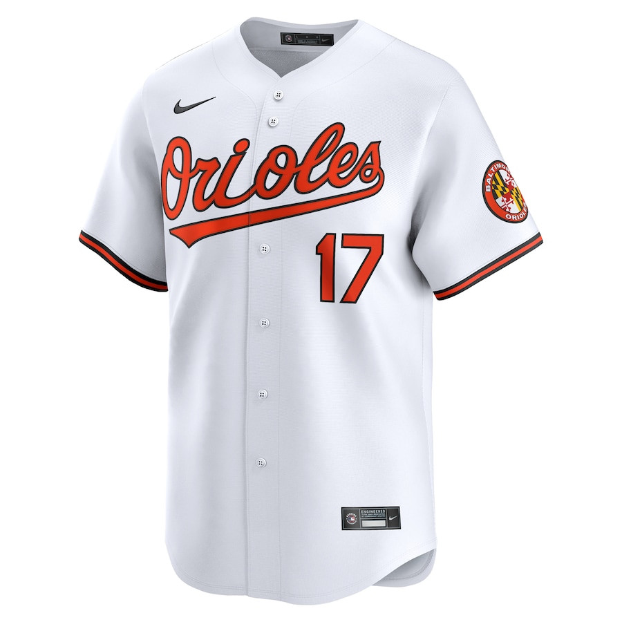 Alternative view of Colton Cowser 17 Baltimore Orioles Home Limited Men Jersey - White