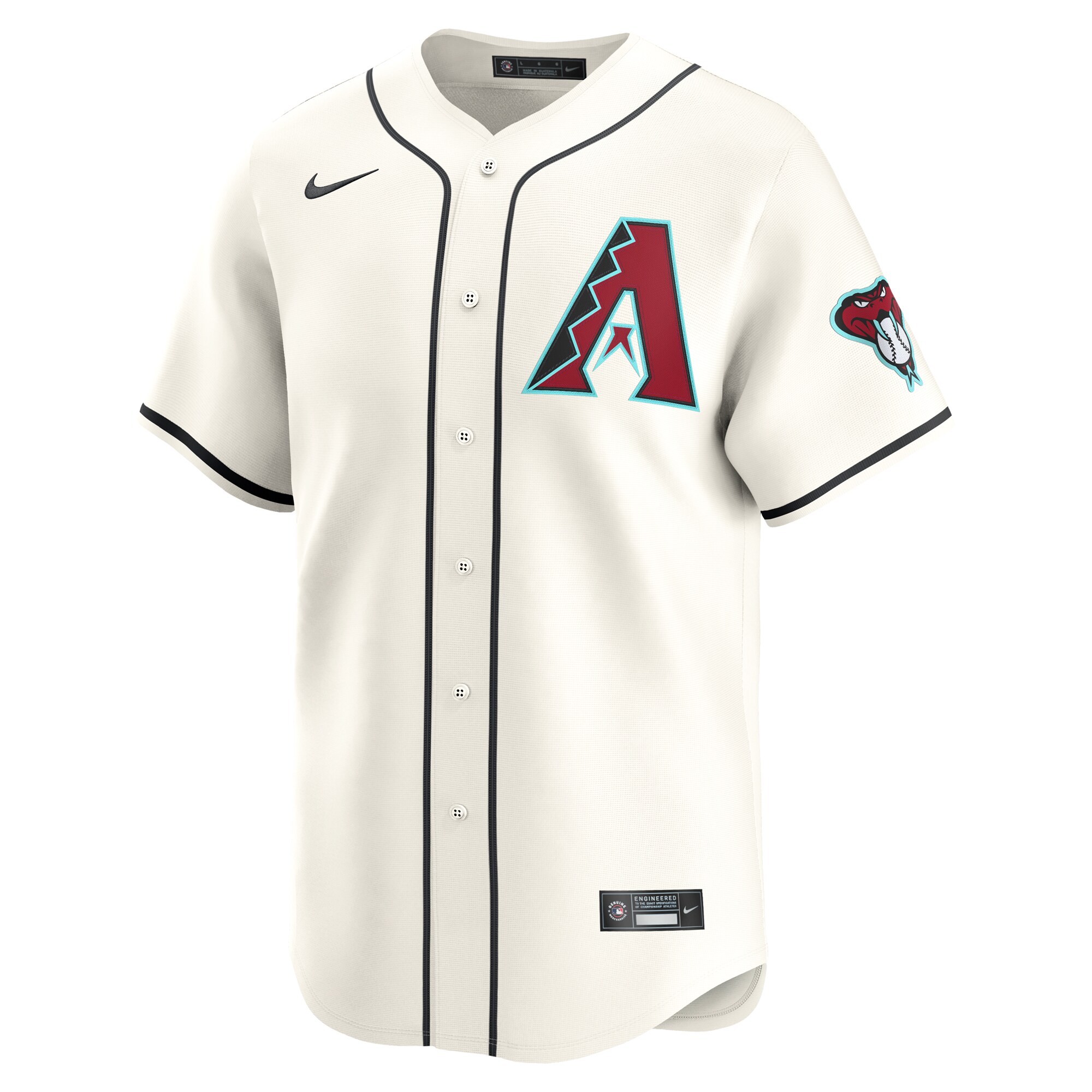 Alternative view of Corbin Carroll Arizona Diamondbacks Youth Home Limited Player Jersey - White