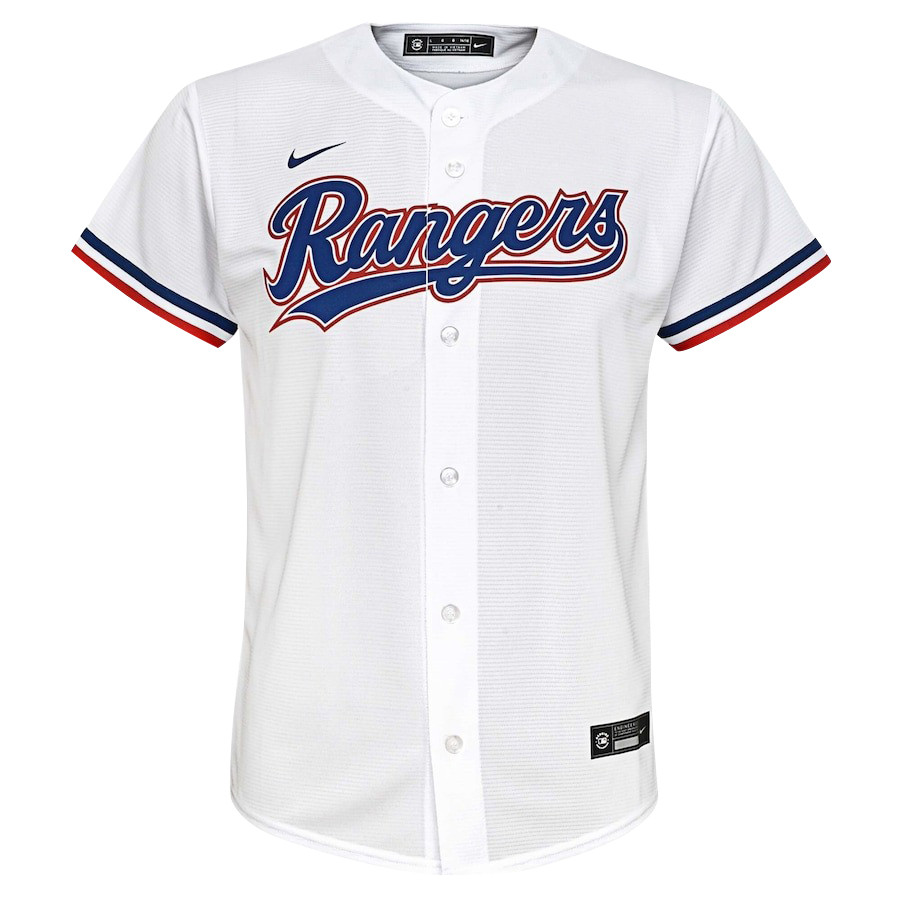 Alternative view of Corey Seager 5 Texas Rangers Journey 2023 Home Player YOUTH Baseball Jersey - White - JS195 