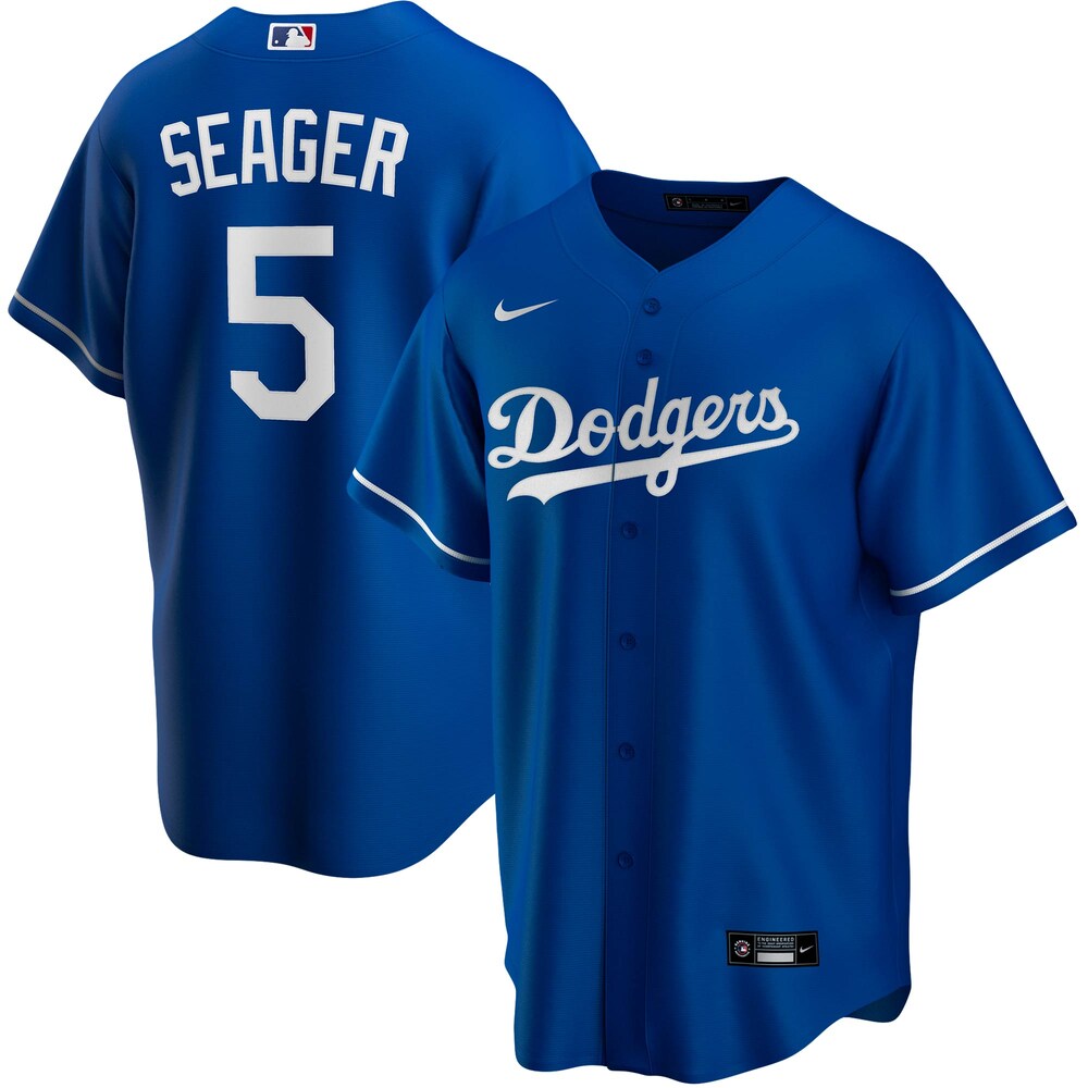 Corey Seager Los Angeles Dodgers Alternate 2020 Player Baseball Jersey - Royal