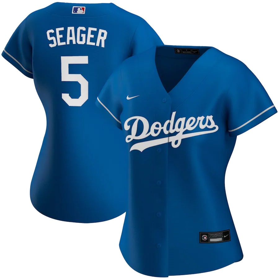 Corey Seager Los Angeles Dodgers Women's Alternate 2020 Replica Player Baseball Jersey ÃƒÂ¢Ã¢â€šÂ¬Ã¢â‚¬Å“ Royal