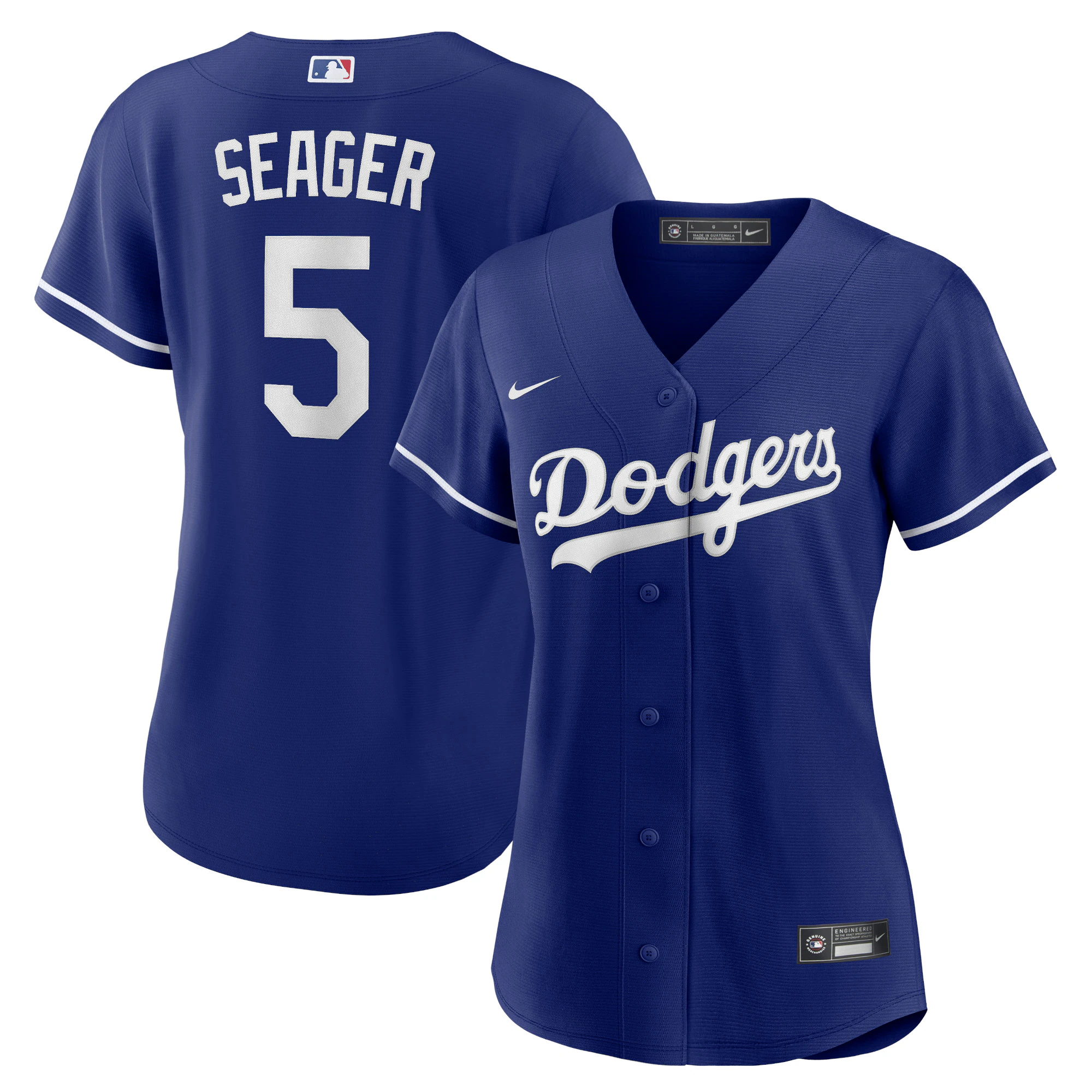 Corey Seager Los Angeles Dodgers Women's Alternate Replica Player Baseball Jersey - Royal