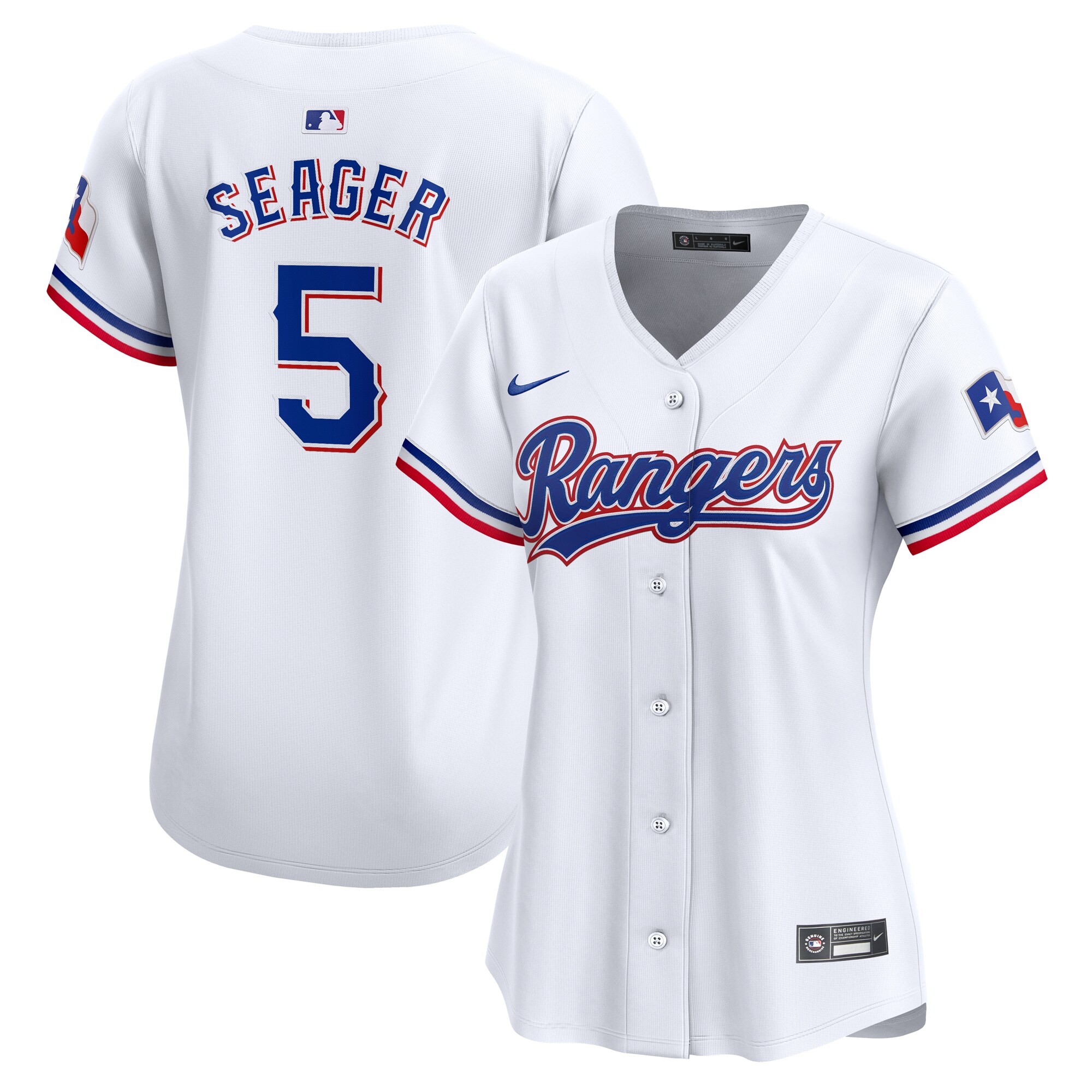 Corey Seager Texas Rangers Women's Home Limited Player Baseball Jersey - White