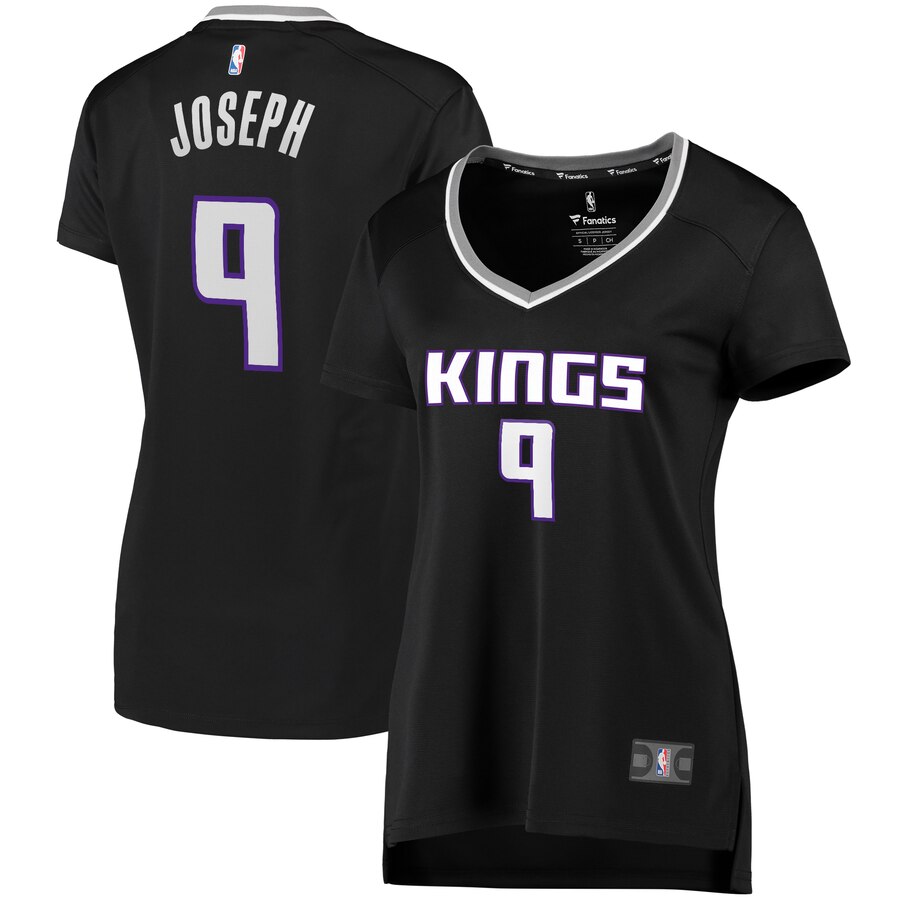 Cory Joseph Sacramento Kings Fanatics Branded Women's Fast Break Player Replica Basketball Jersey - Statement Edition - Black