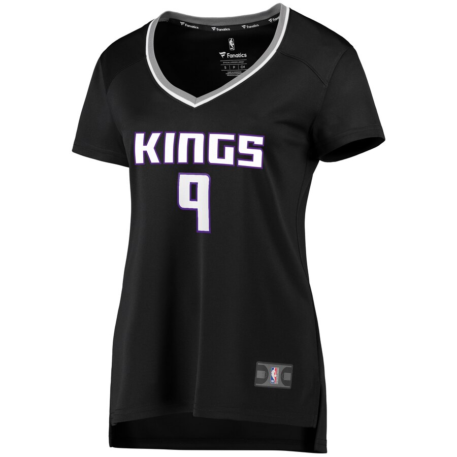 Alternative view of Cory Joseph Sacramento Kings Fanatics Branded Women's Fast Break Player Replica Basketball Jersey - Statement Edition - Black