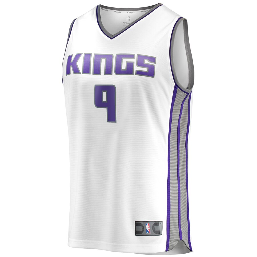 Alternative view of Cory Joseph Sacramento Kings Fanatics Branded Youth Fast Break Replica Player Basketball Jersey - Association Edition - White