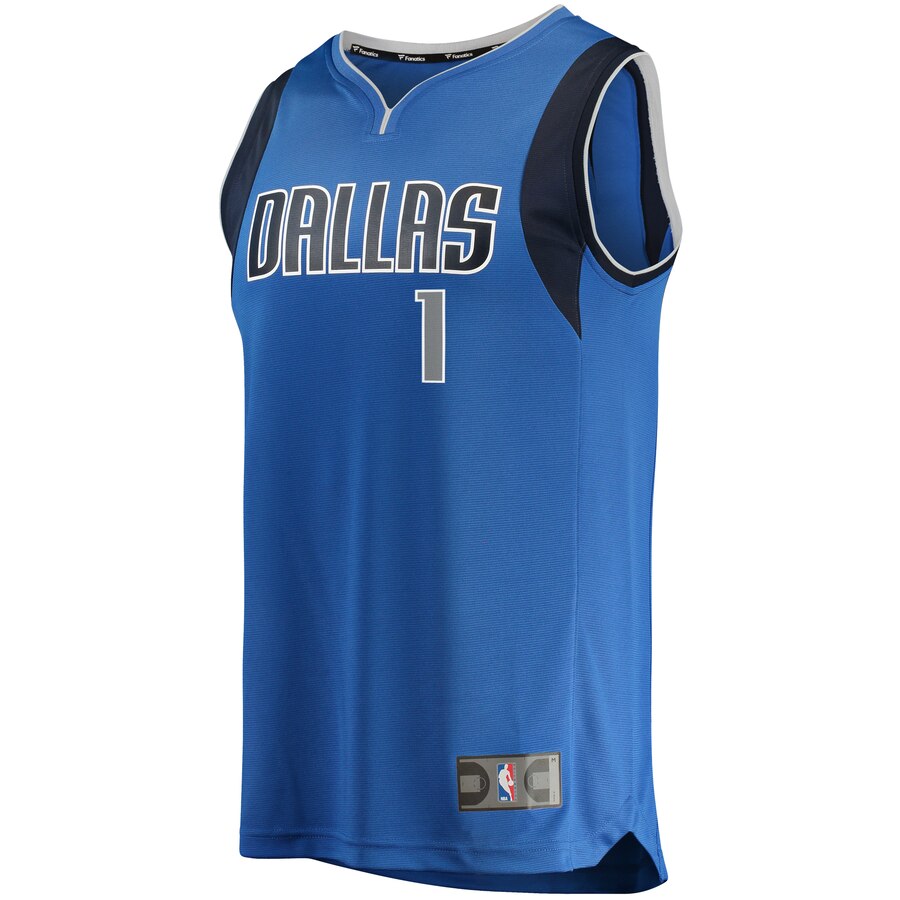 Alternative view of Courtney Lee Dallas Mavericks Fanatics Branded Fast Break Replica Basketball Jersey - Icon Edition - Royal