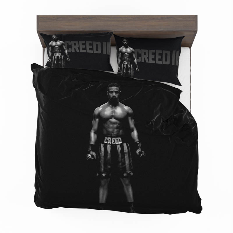 Creed Ii Michael B Jordan Adonis Creed Bedding Set - Custom Bedding Set