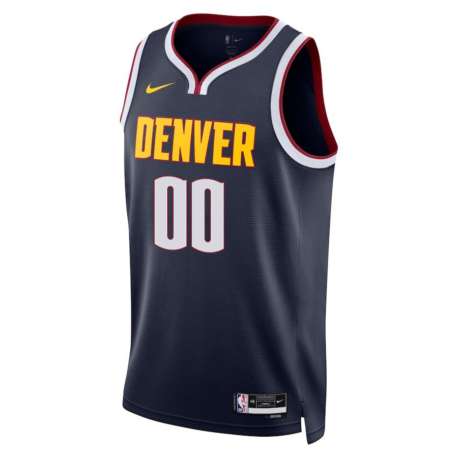 Alternative view of Custom 00 Denver Nuggets Final Champions 2023 Swingman Basketball Jersey - Black - JS261 
